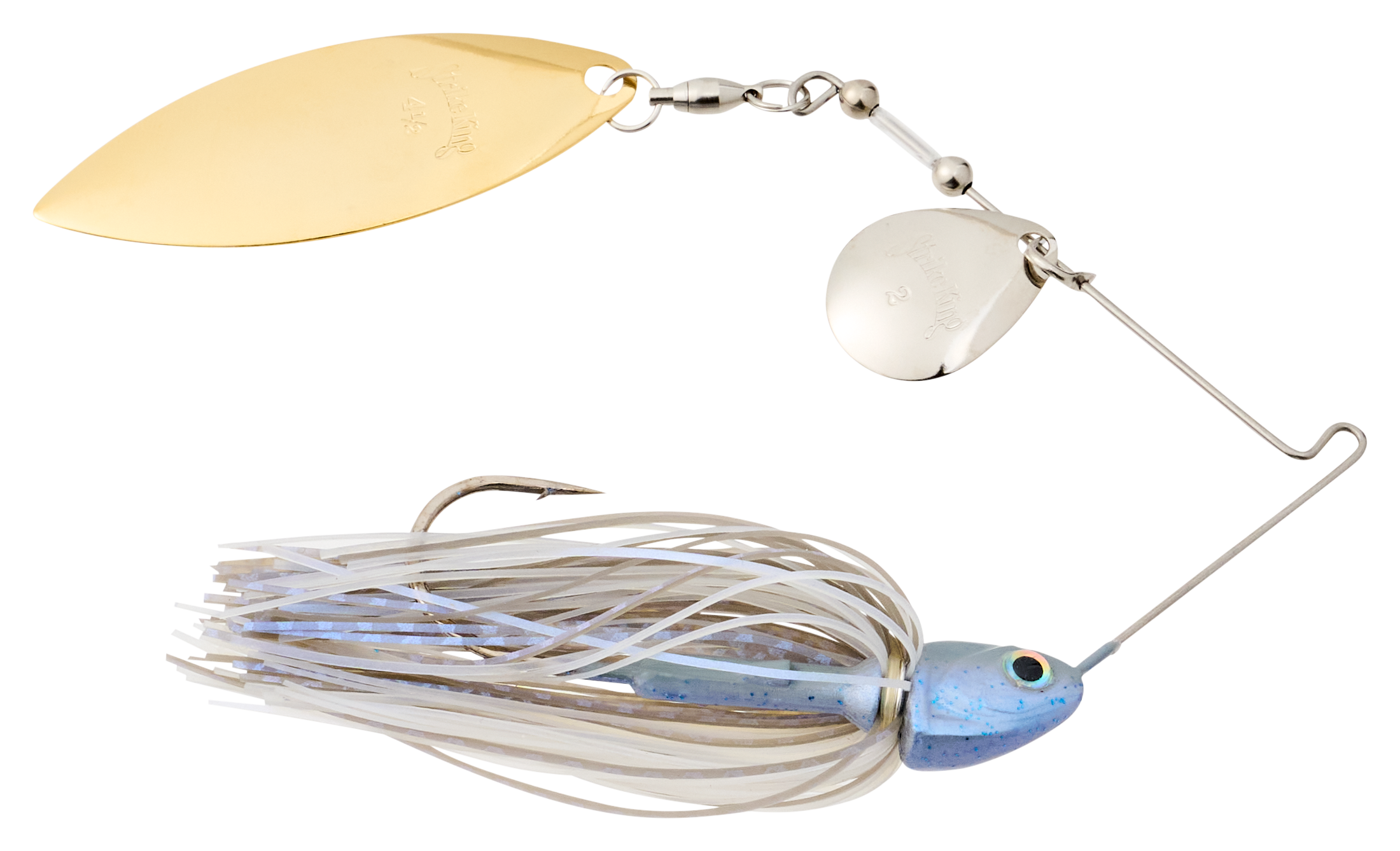 Image of Strike King KVD Elite Single-Willow Spinnerbait - Glimmer Blue - 3/8 oz.