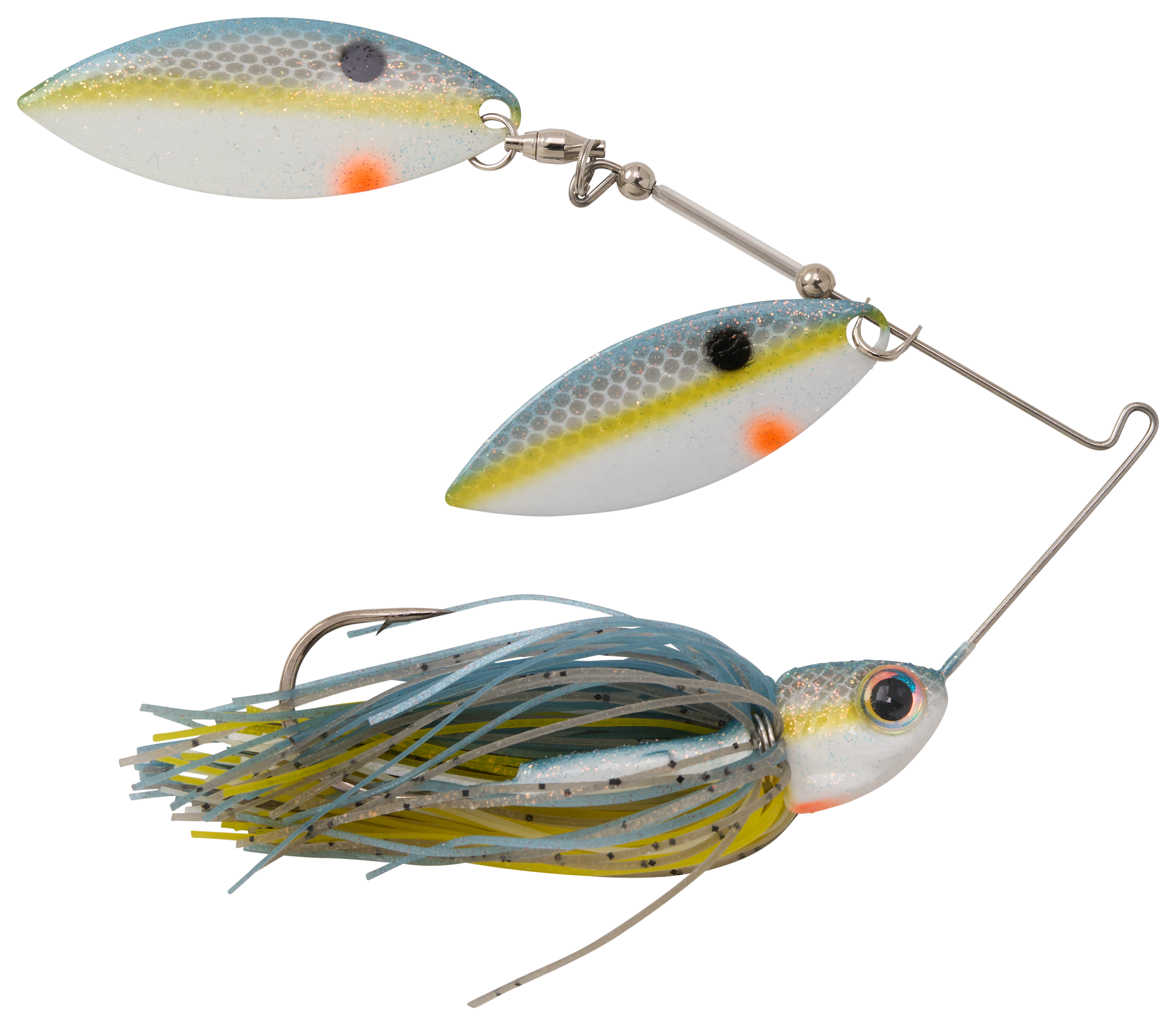 Image of Strike King KVD Elite Double-Willow Spinnerbait - Sexy Shad - 1/2 oz.
