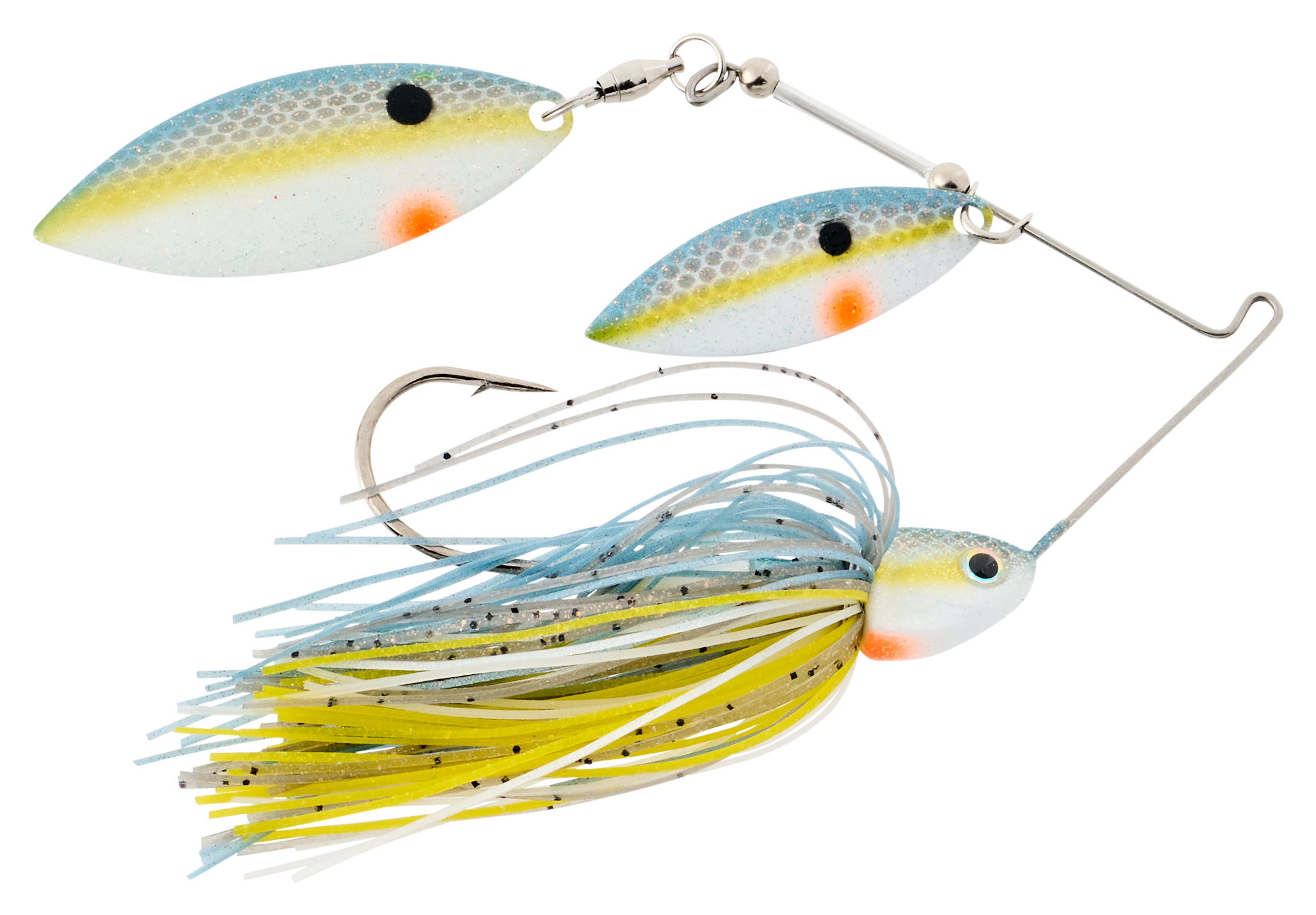 Image of Strike King KVD Elite Double-Willow Spinnerbait - Sexy Shad - 3/8 oz.