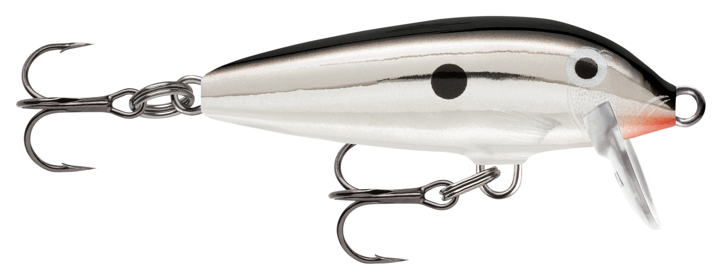 Image of "Rapala Original Floating Minnow - 1-1/2"" - 1/16 oz. - Metallic Silver"