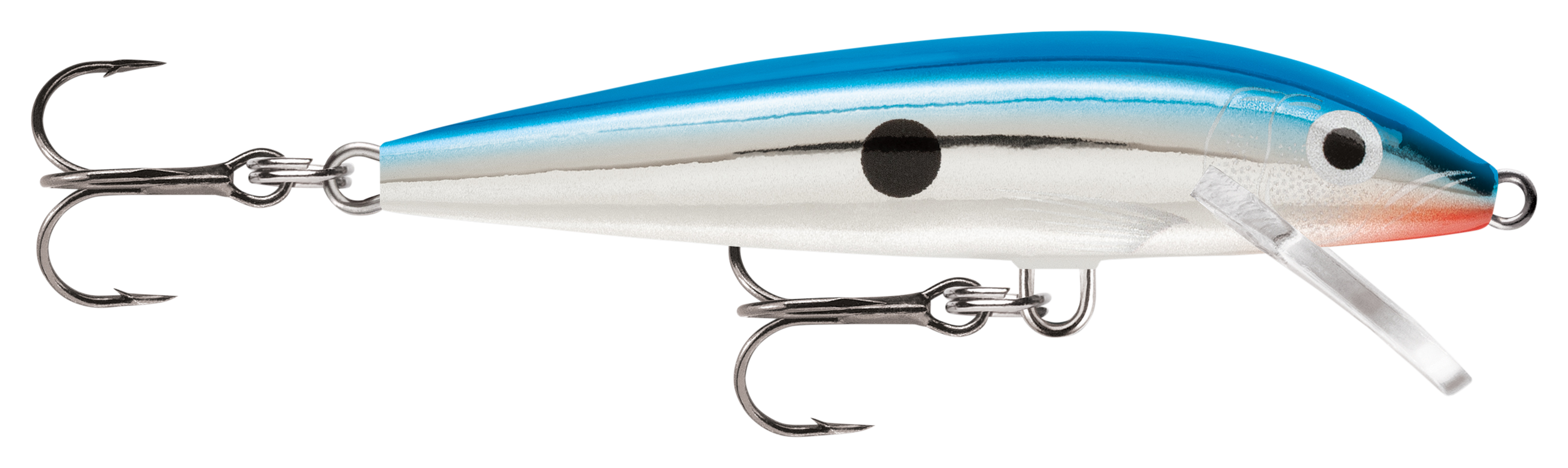 Image of "Rapala Original Floating Minnow - 2-3/4"" - 1/16 oz. - Chrome Blue"
