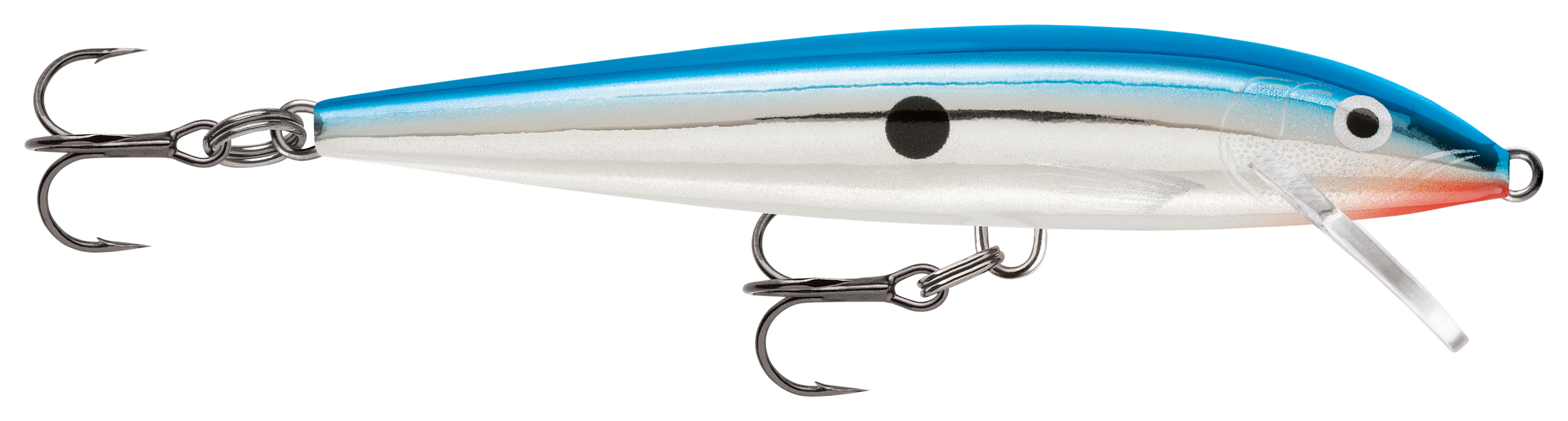 Image of "Rapala Original Floating Minnow - 3-1/2"" - 3/16 oz. - Chrome Blue"