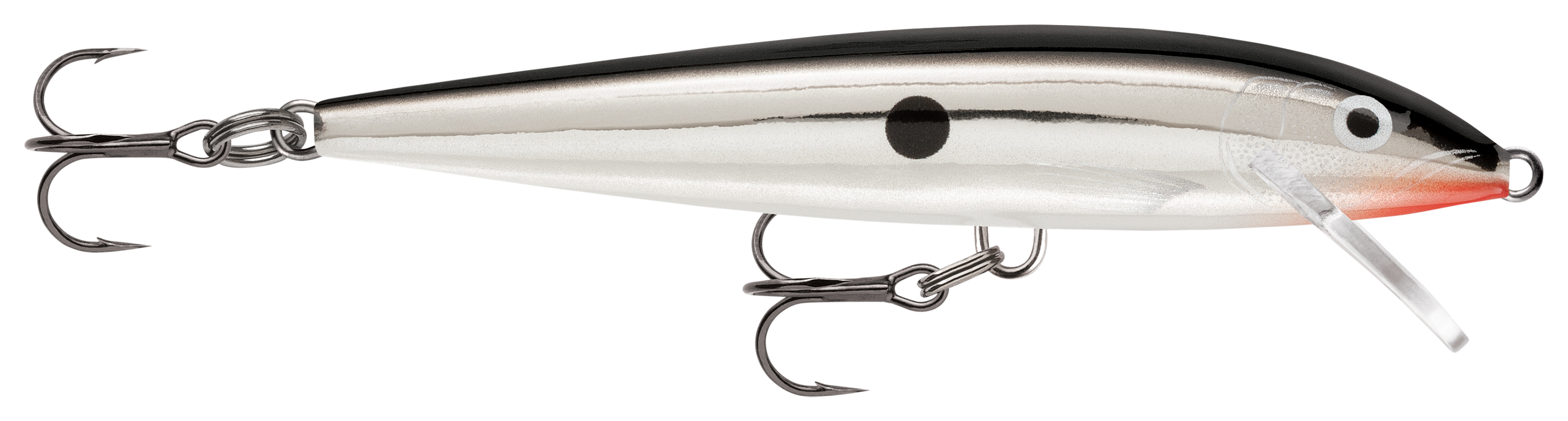 Image of "Rapala Original Floating Minnow - 3-1/2"" - 3/16 oz. - Metallic Silver"