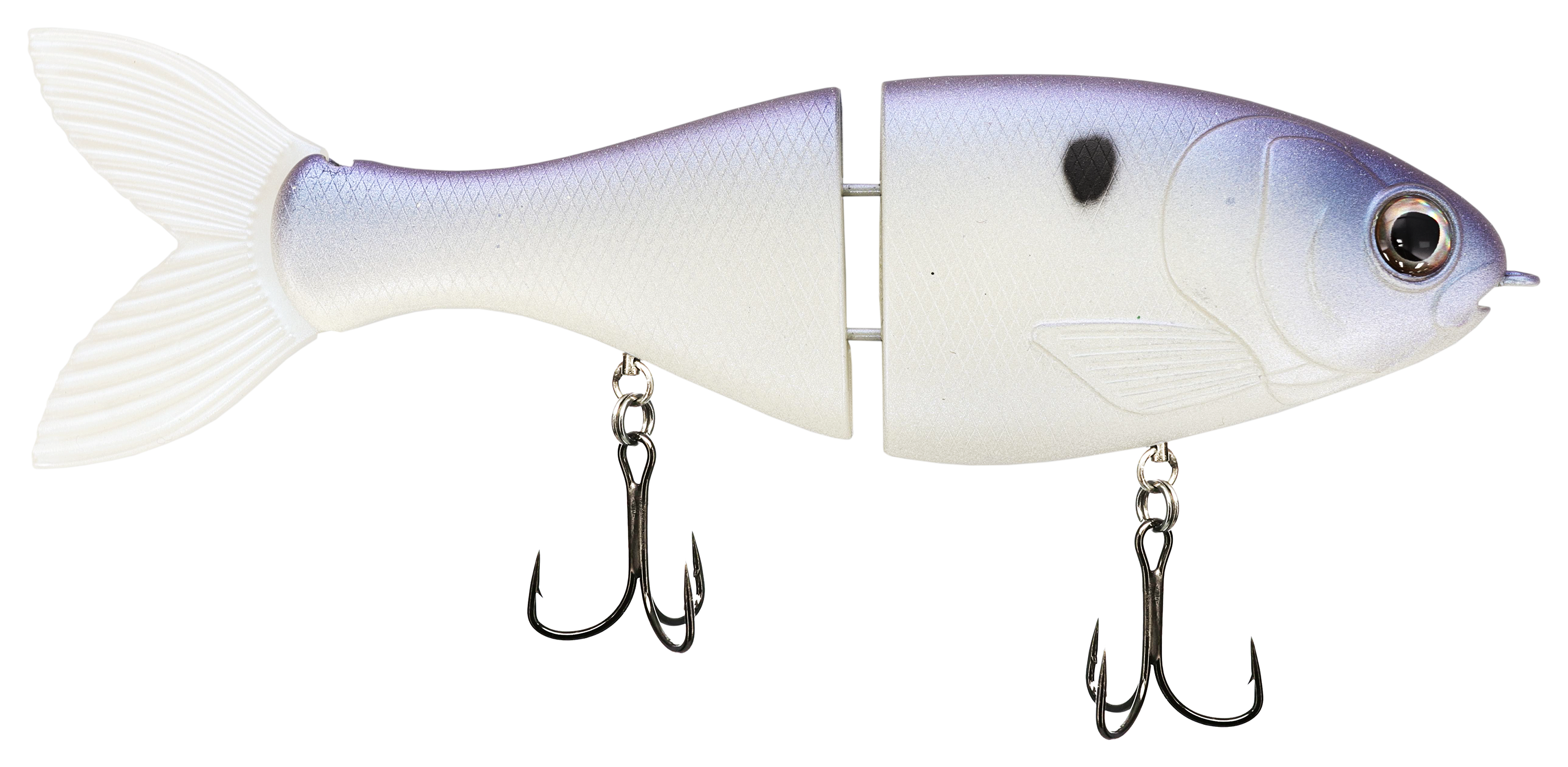 Image of "Bucca Brand Trick Shad - Glimmer Bone - 4"" - 1/2 oz."