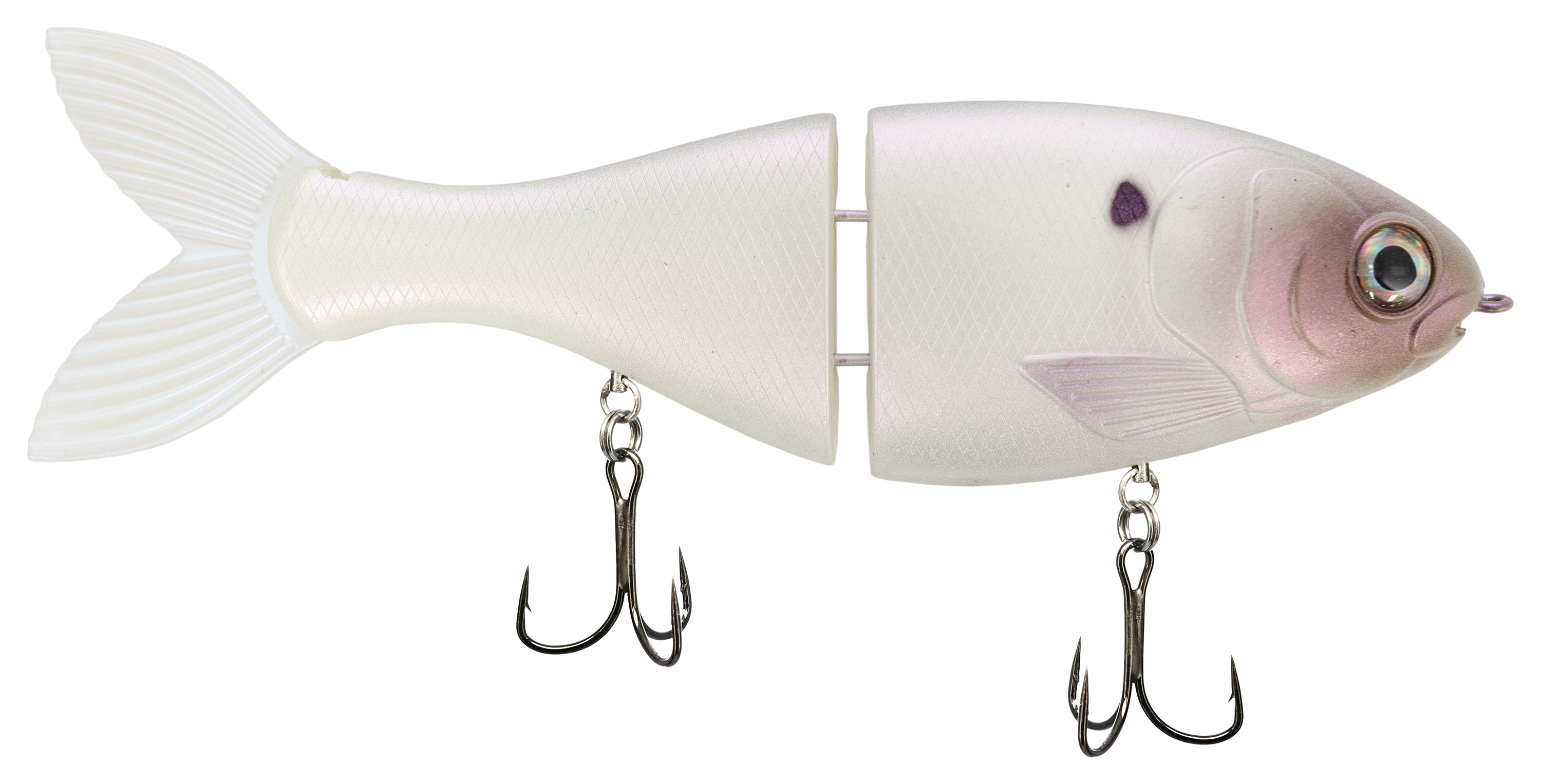 Image of "Bucca Brand Trick Shad - Pearl Bone - 4"" - 1/2 oz."