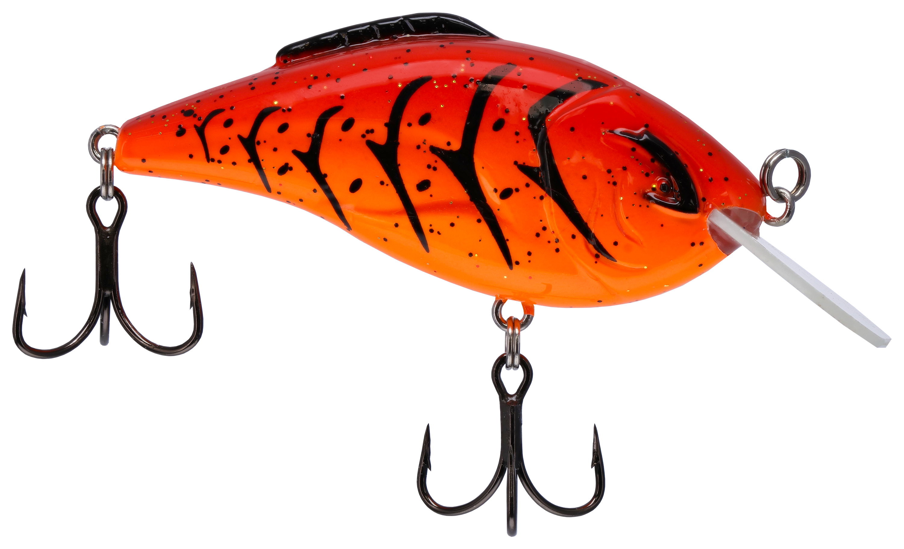 Image of "Bill Lewis Hammer Flat Crankbait - Fire Craw - 2-3/4"" - 3/8 oz."