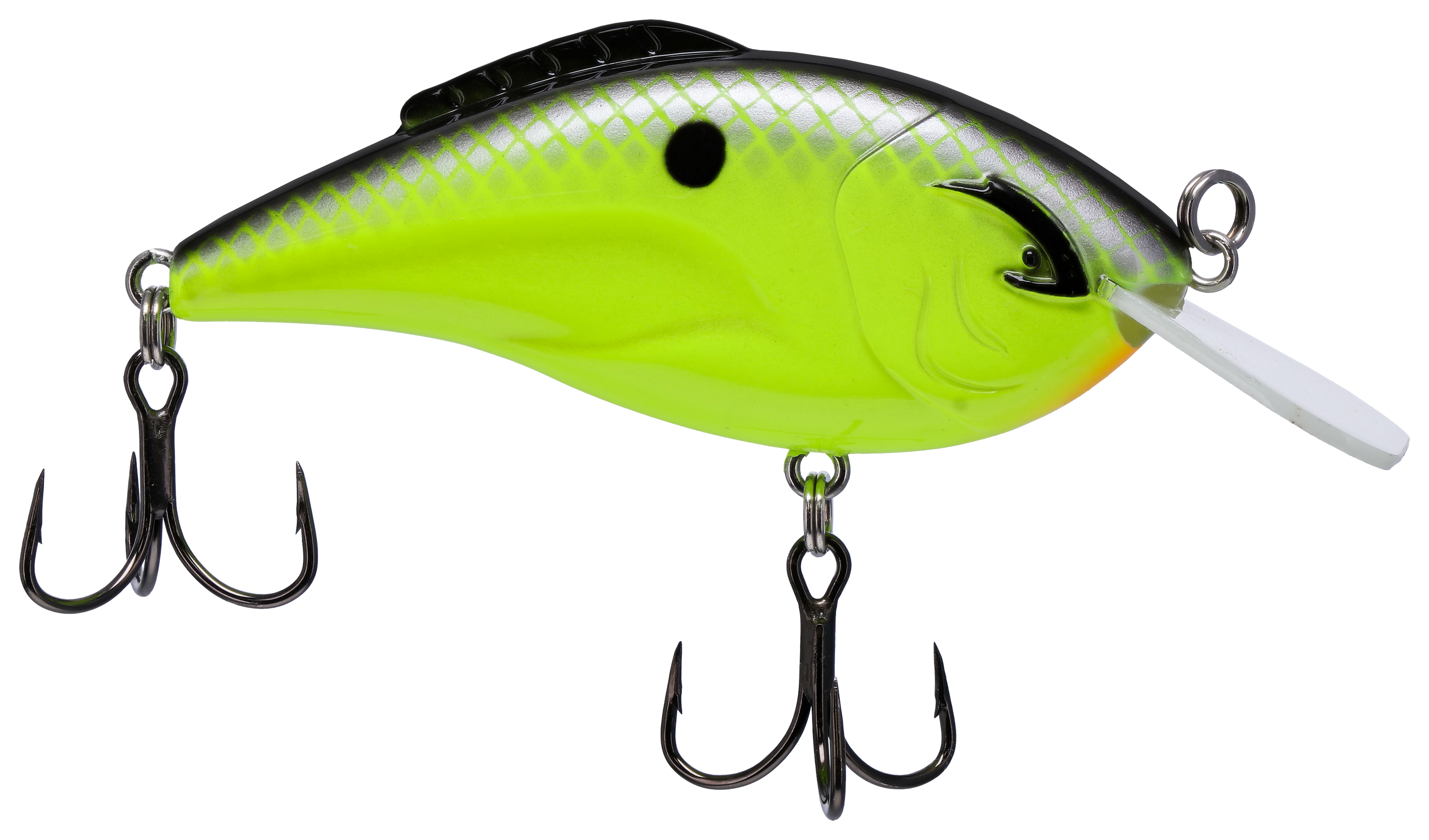 Image of "Bill Lewis Hammer Flat Crankbait - Chartreuse Shiner - 2-3/4"" - 3/8 oz."