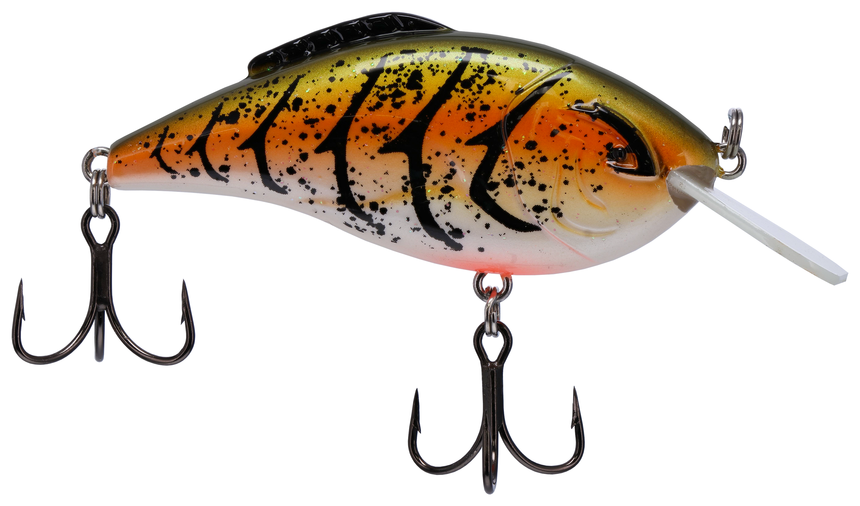 Image of "Bill Lewis Hammer Flat Crankbait - Rootbear Craw - 2-3/4"" - 3/8 oz."