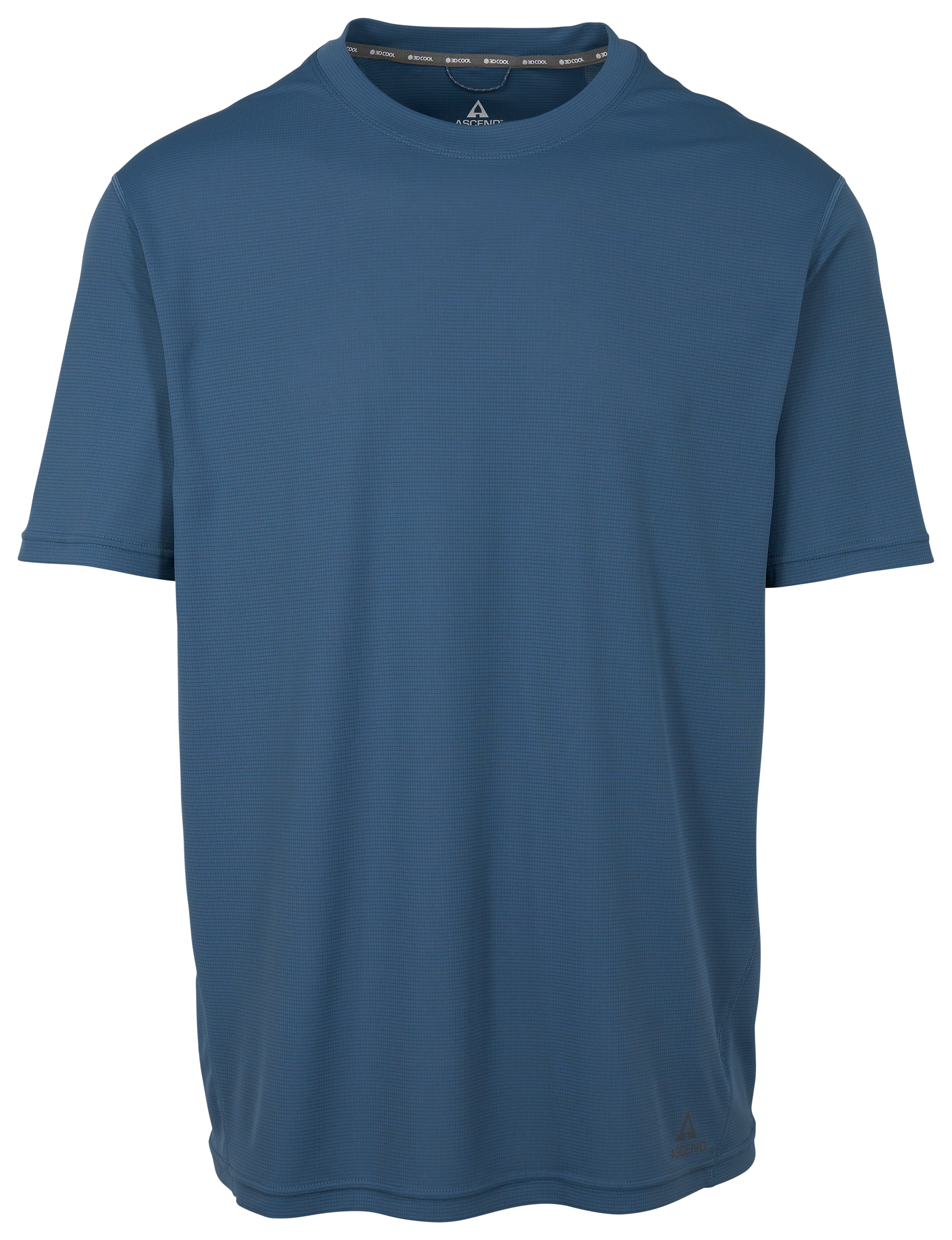 Image of Ascend 3D Cool AeroTrek Knitted Short-Sleeve T-Shirt - Bering Sea