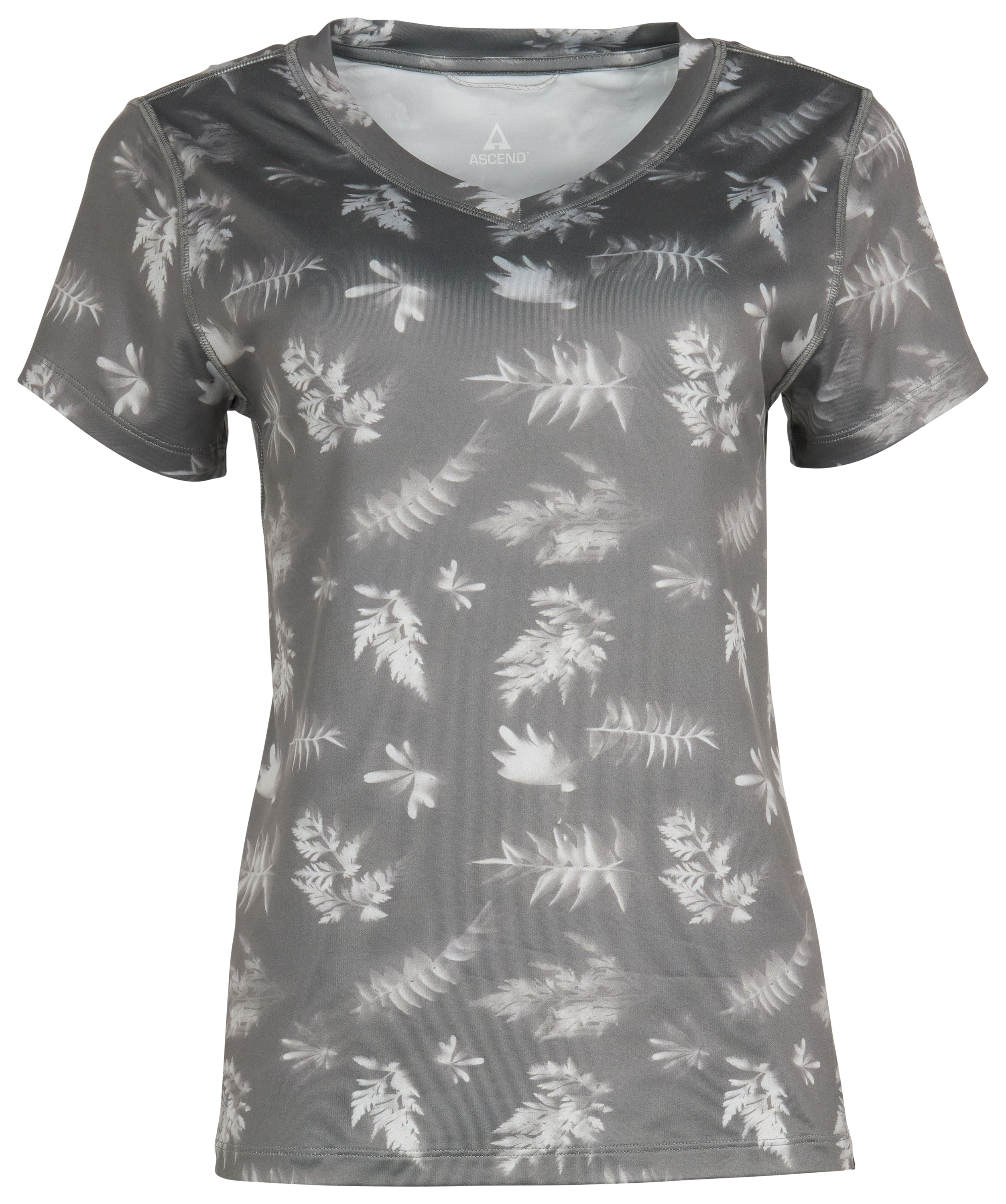 Image of Ascend Evolve Performance Short-Sleeve T-Shirt - Gray Matter Denali Print
