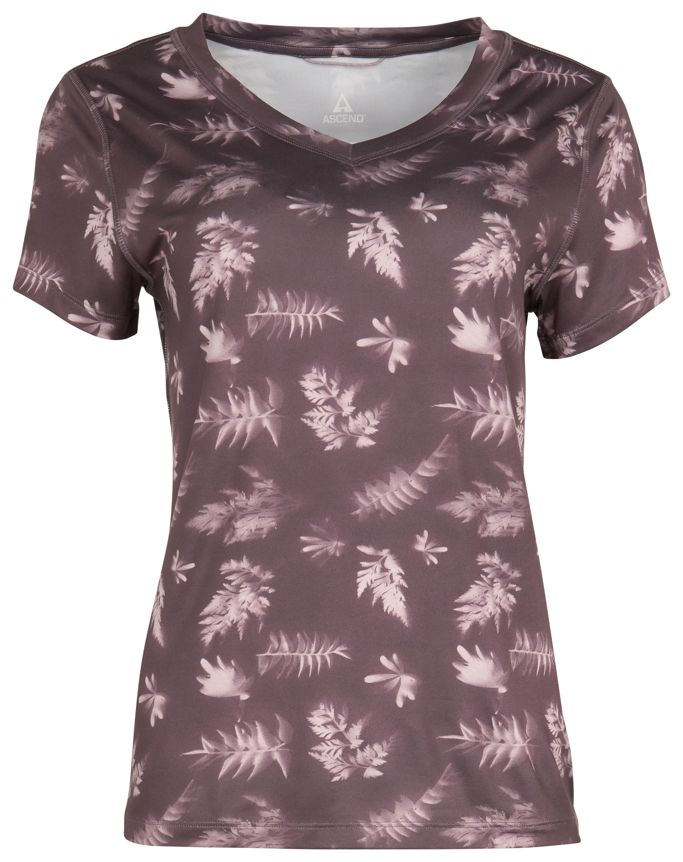 Image of Ascend Evolve Performance Short-Sleeve T-Shirt - Moonscape Denali Print