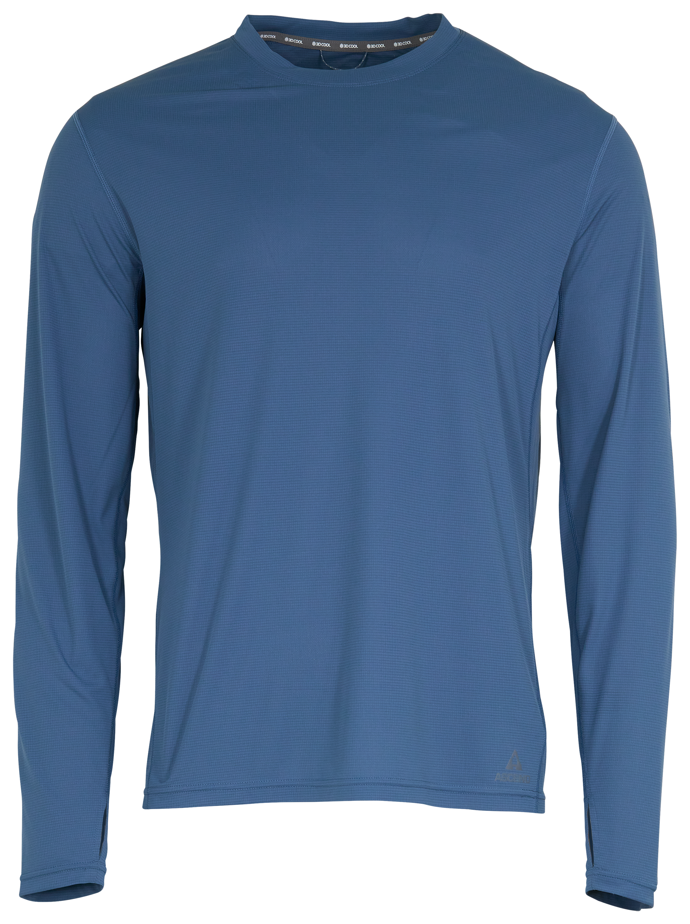Image of Ascend 3D Cool AeroTrek Knitted Long-Sleeve Shirt - Bering Sea