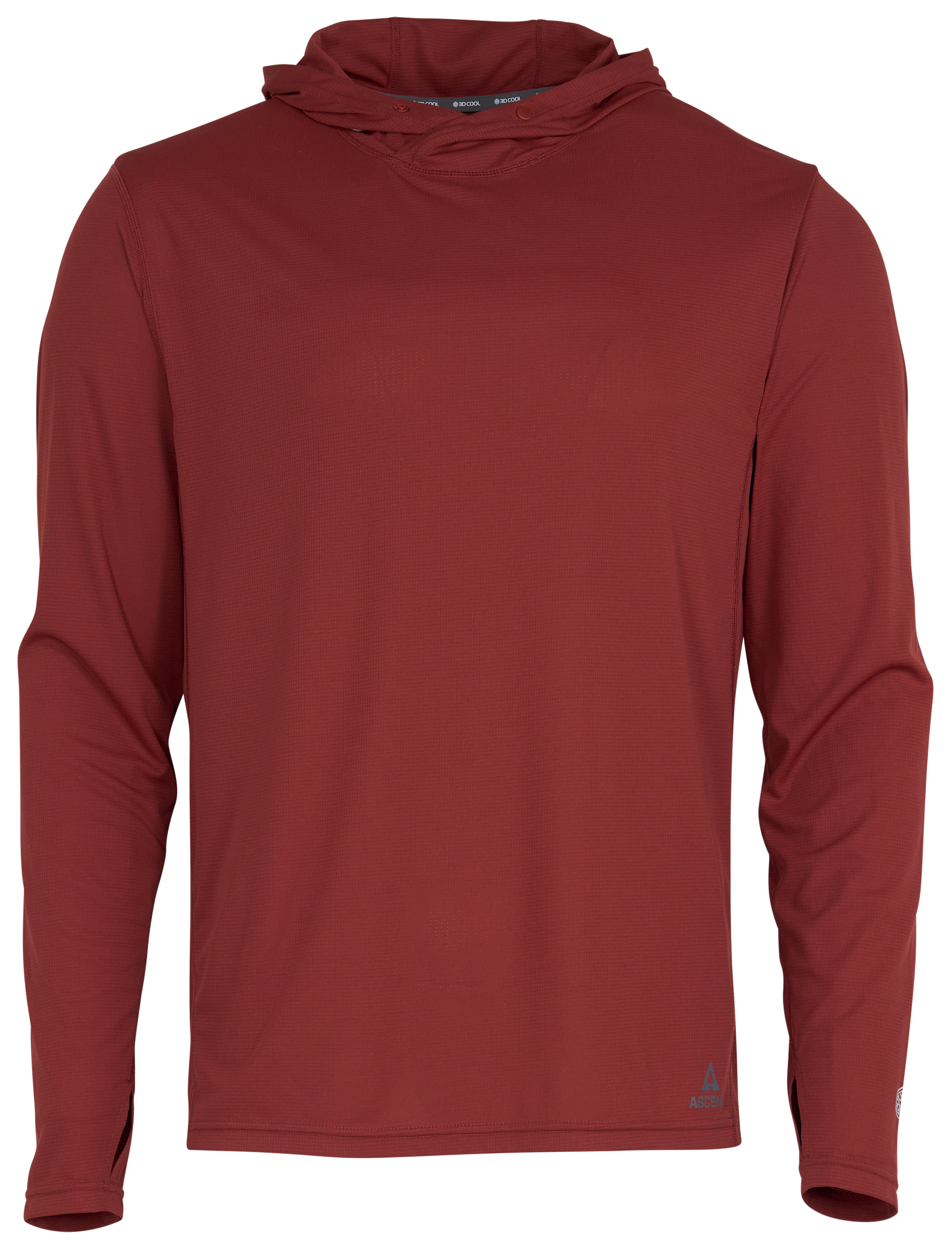 Image of Ascend 3D Cool Aerotrek Knit Hoodie - Spied Apple