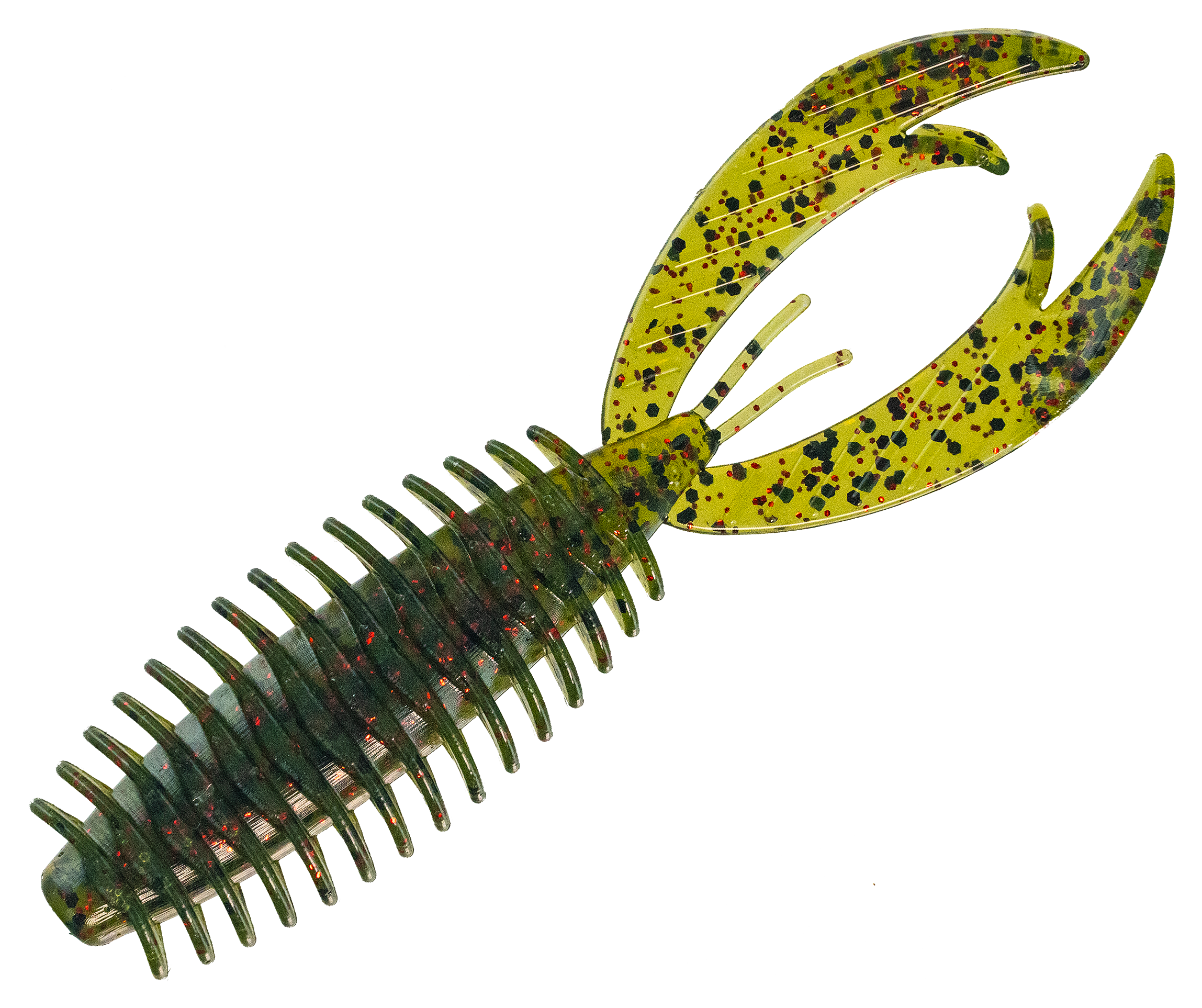 Image of Big Bite Baits Fighting Craw - Watermelon Red Flake