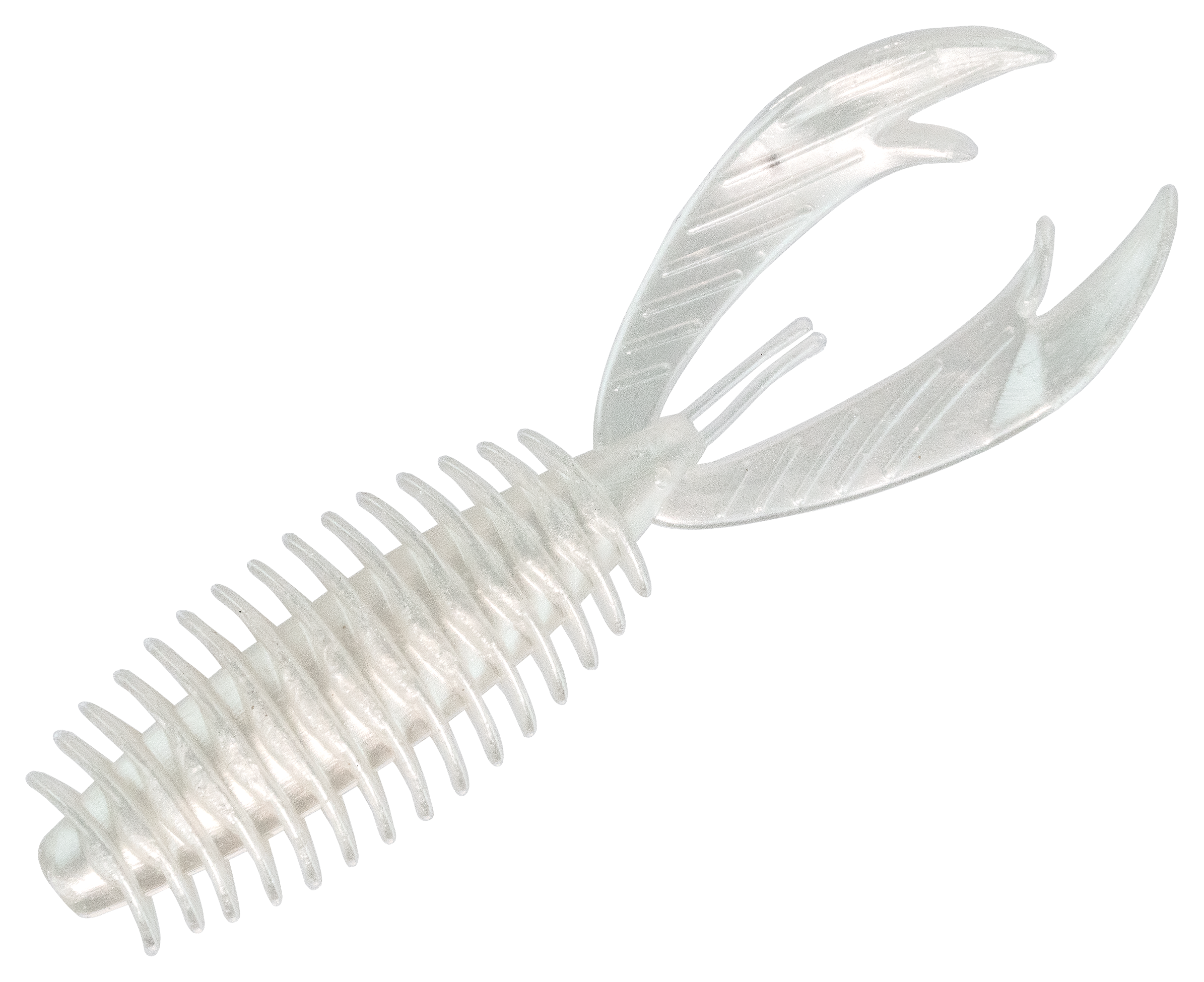 Image of Big Bite Baits Fighting Craw - Pearl White