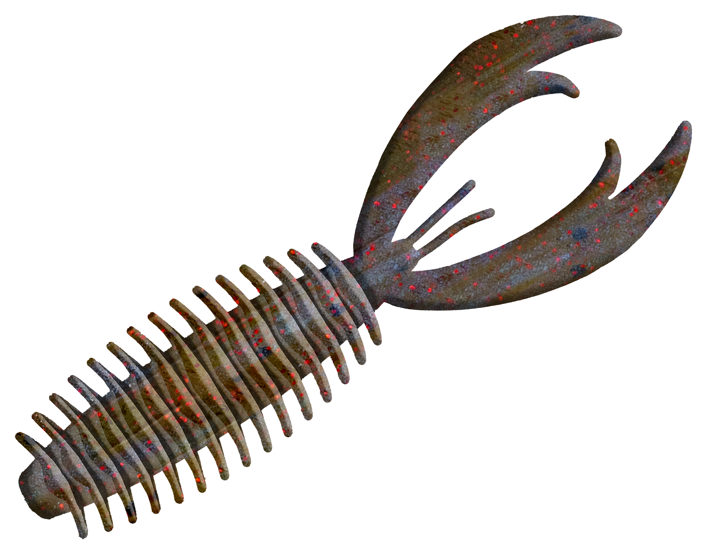 Image of Big Bite Baits Fighting Craw - Vegas Flash