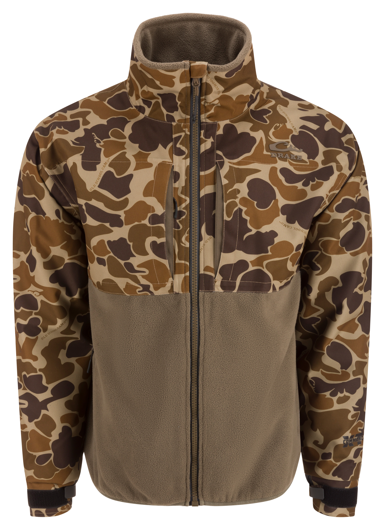 Image of Drake Waterfowl MST CommandXT Eqwader Full-Zip Jacket - Old School - 3XL
