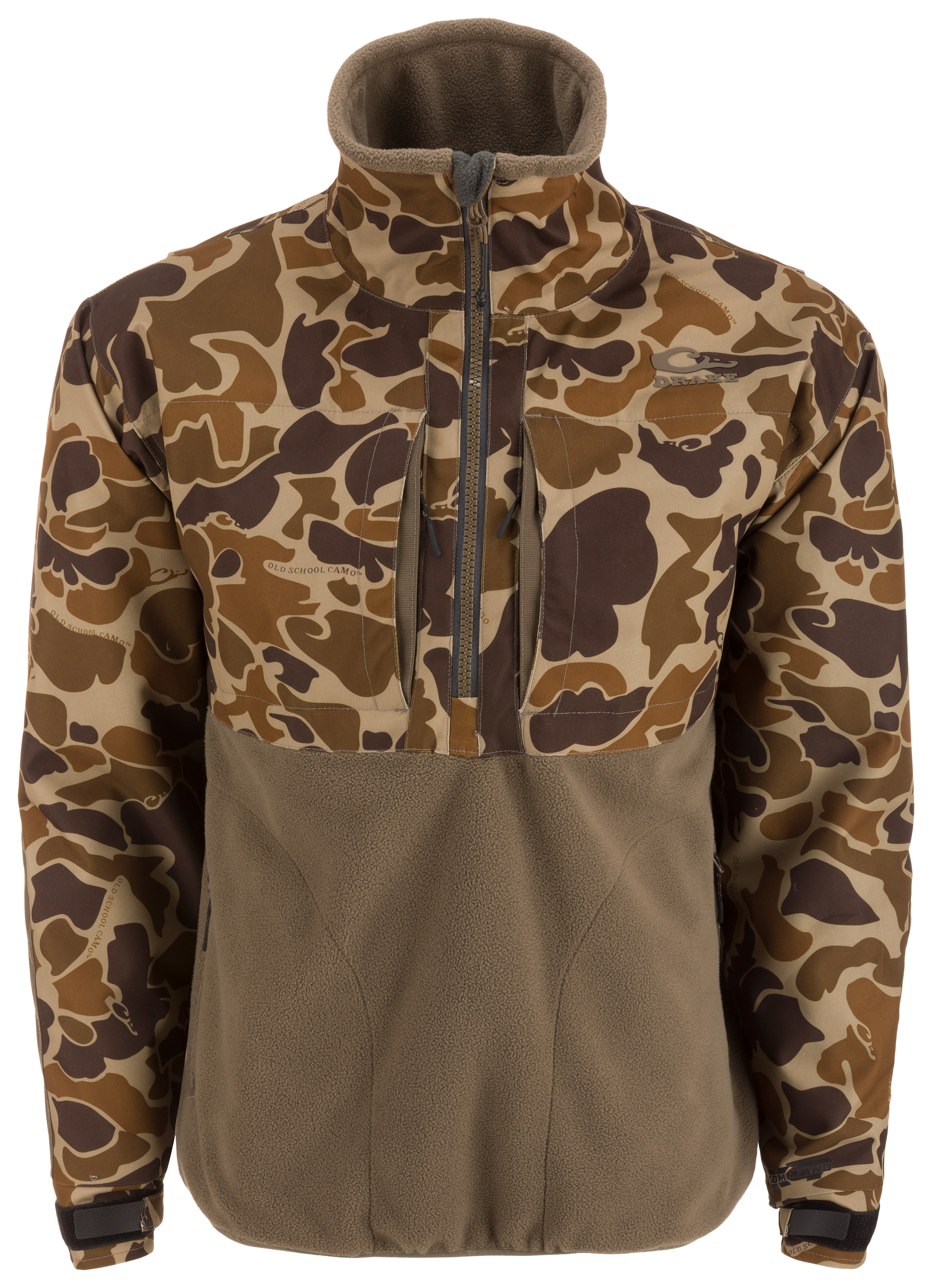 Image of Drake Waterfowl MST CommandXT Eqwader Half-Zip Pullover - Old School - 3XL