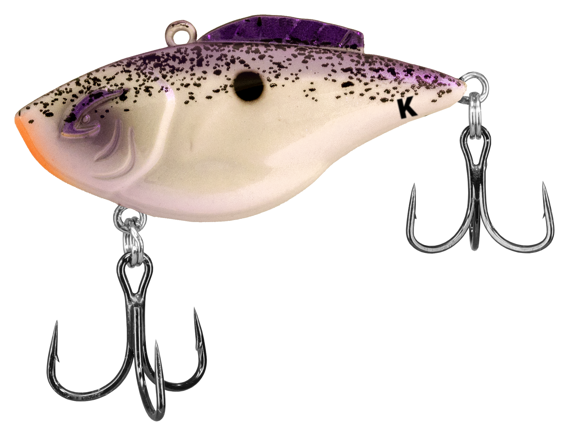 Image of "Bill Lewis Knockin' Hammer Trap Crankbait - Purple Nurple - 2.5"" - 3/8 oz."