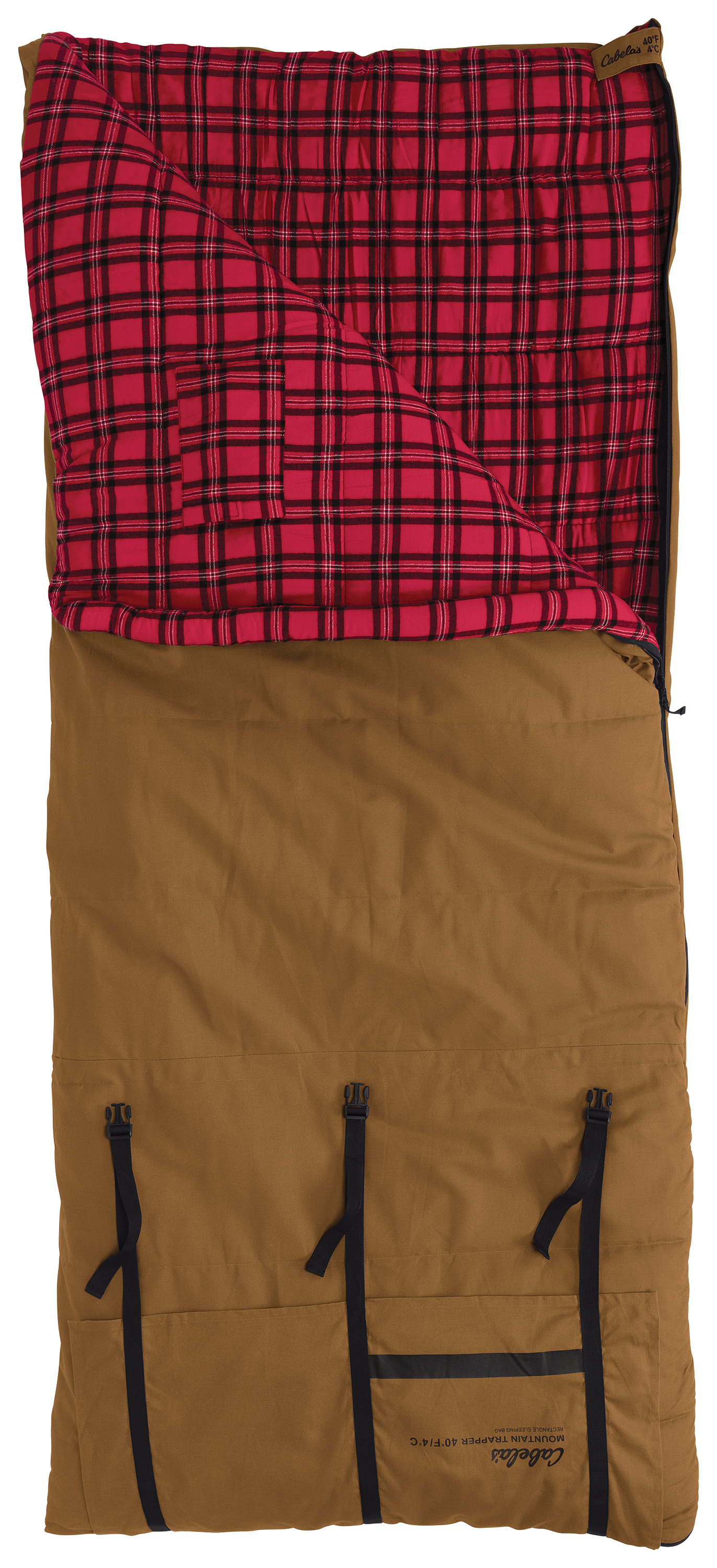 Image of Cabela's Mountain Trapper 40°F Rectangular Sleeping Bag