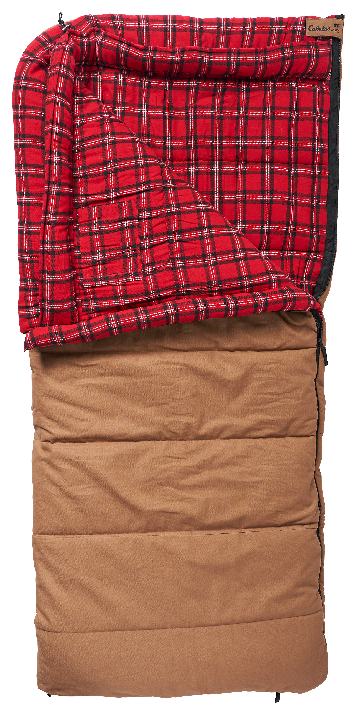 Image of Cabela's Mountain Trapper 0°F Midsize Rectangle Sleeping Bag