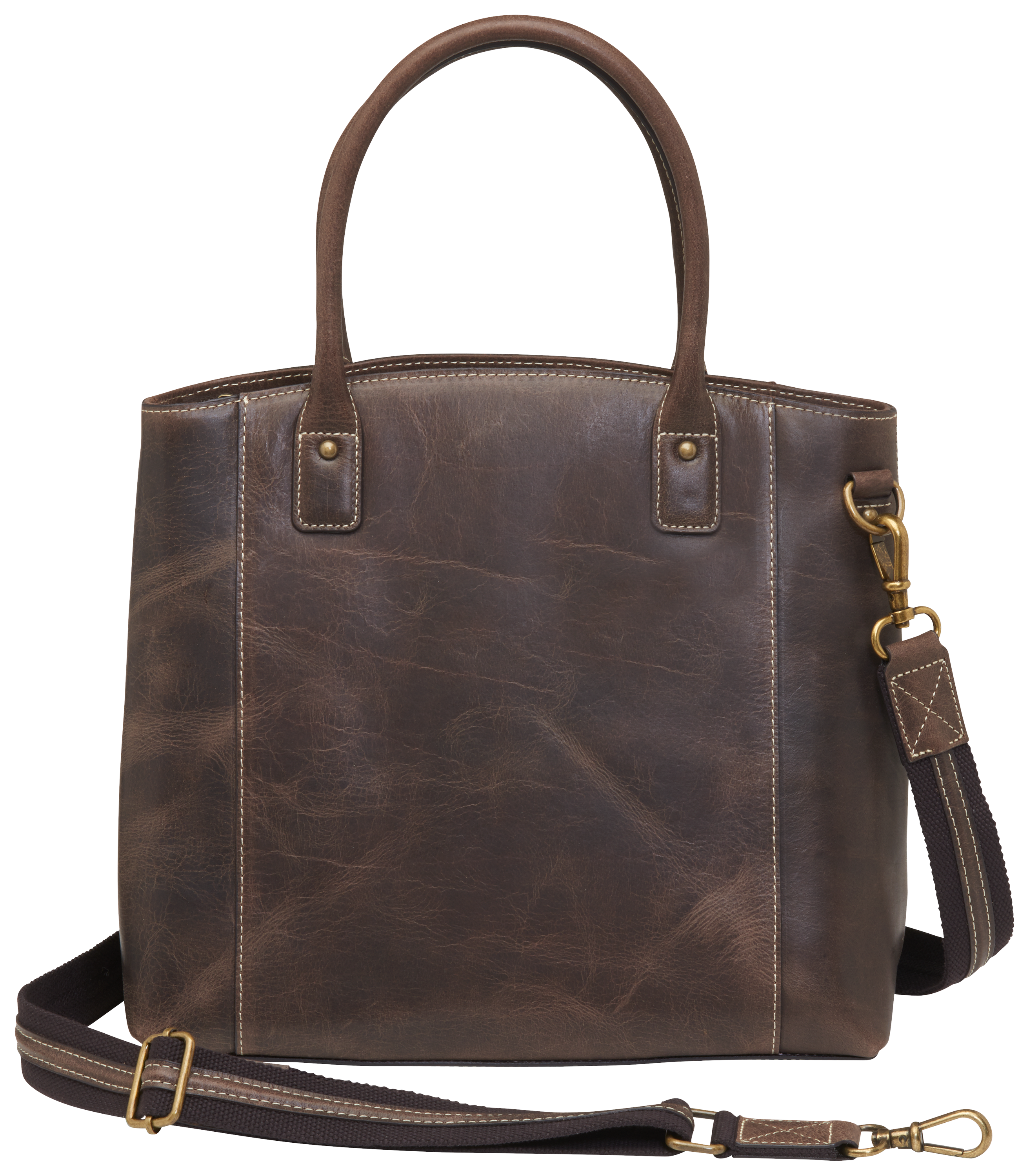 Gun Tote&#039;n Mamas Distressed Buffalo Concealed Carry Tote Handbag