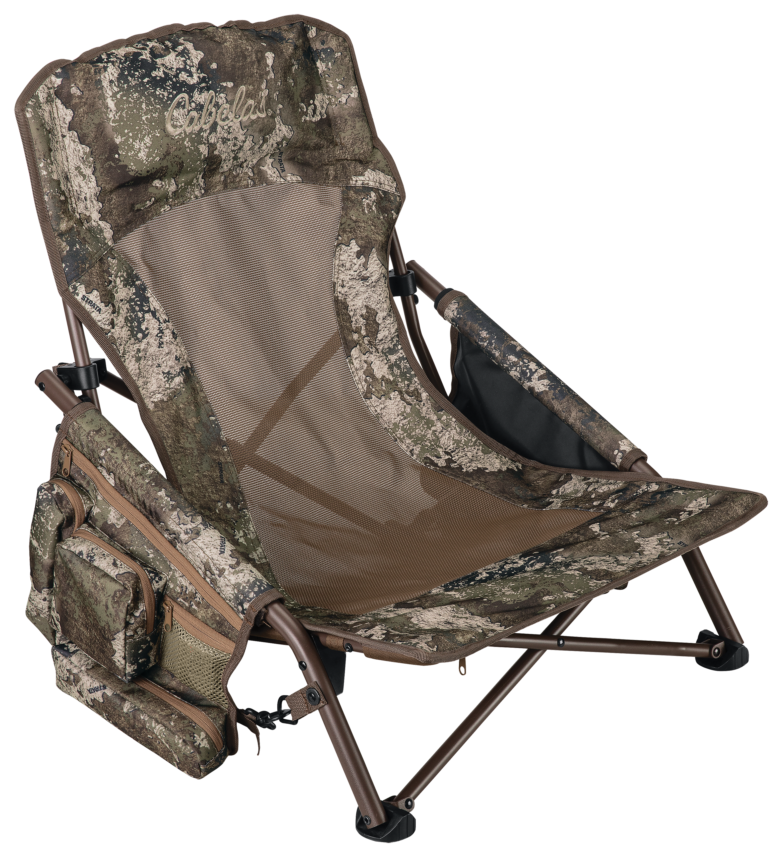 Image of Cabela's Deluxe Lounger Folding Hunting Chair