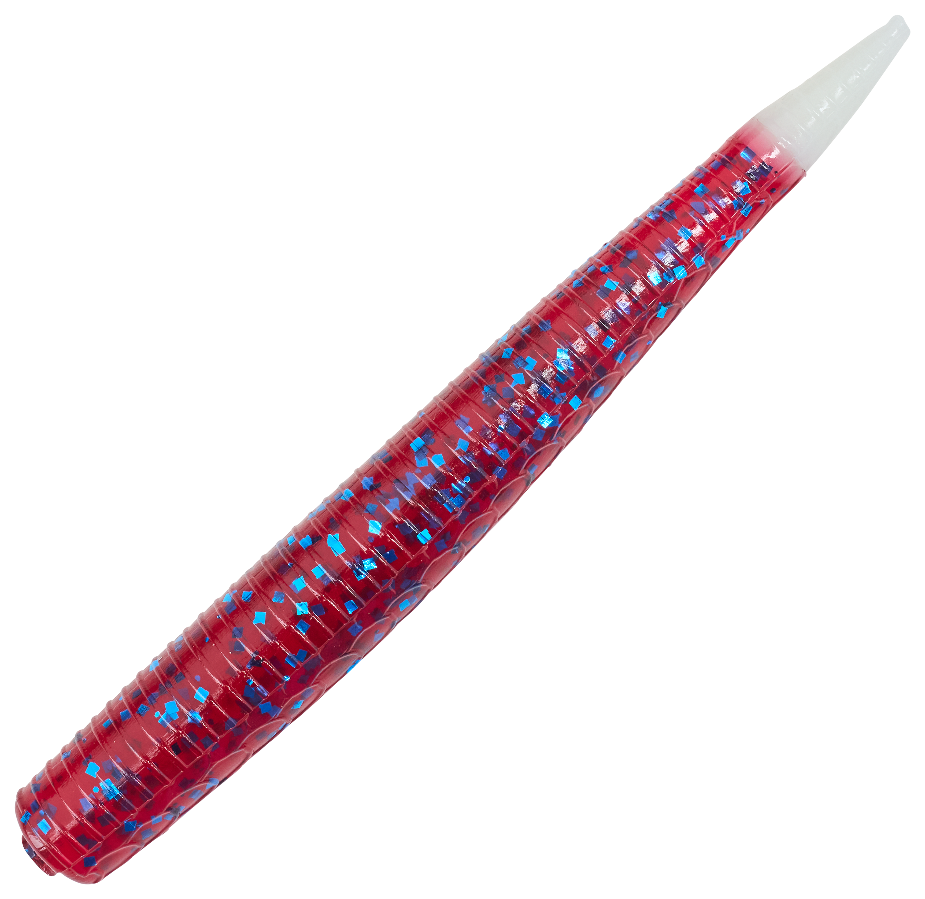 Image of Bass Assassin Lit'l P&V - Plum/White Tail