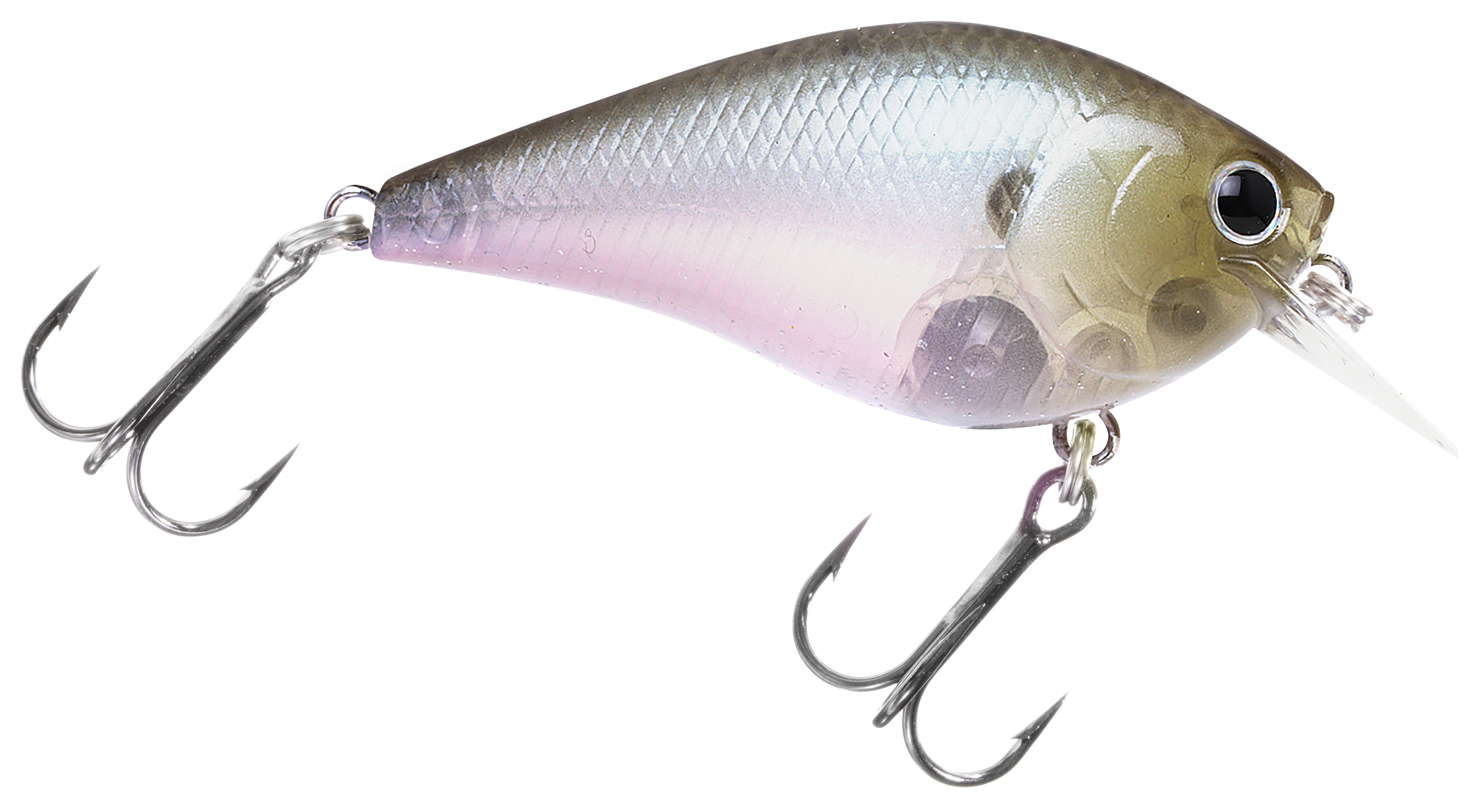 Image of Lucky Craft Square Bill Crankbait - 1/2 oz. - Ghost Minnow