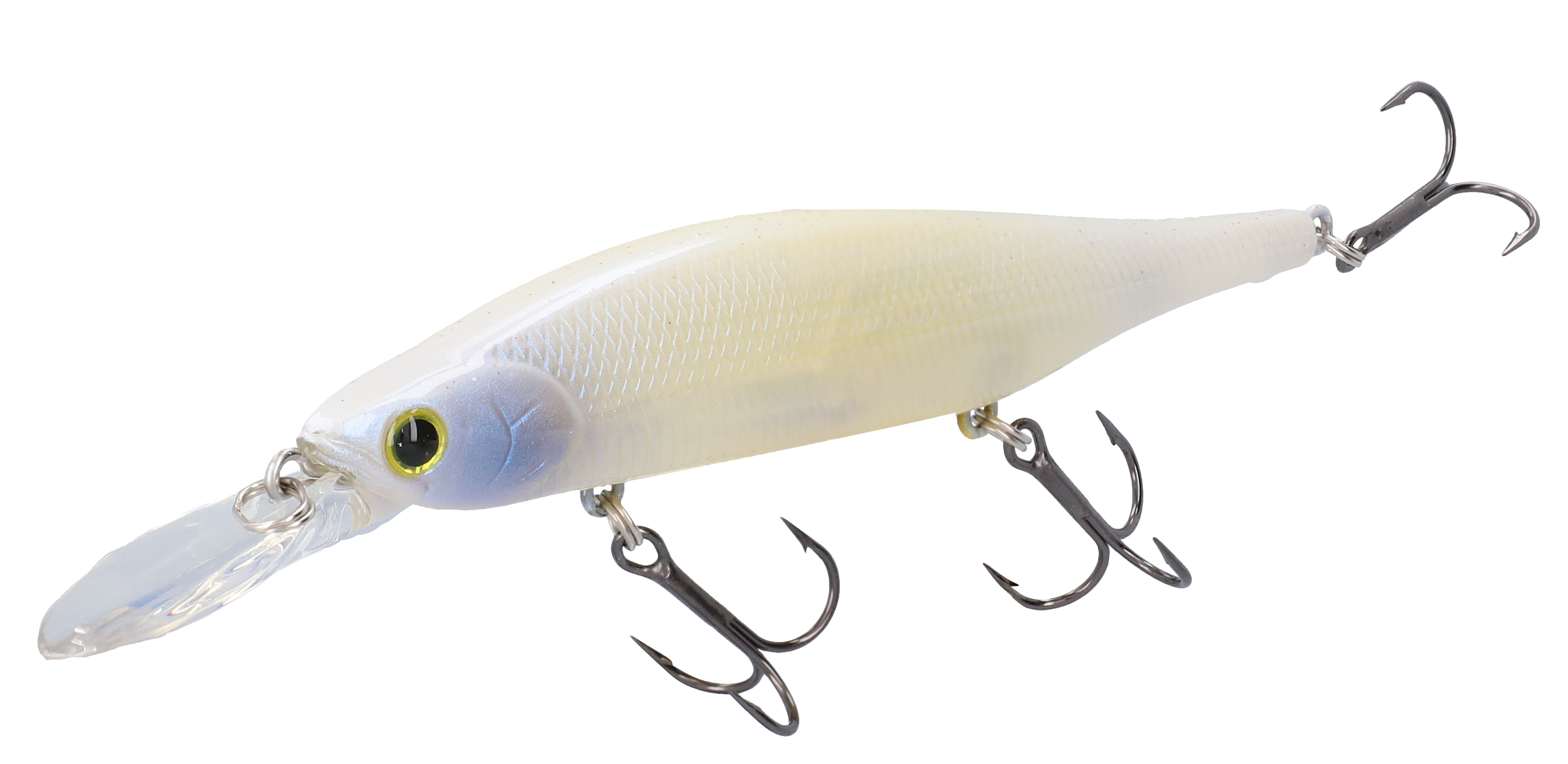Image of Lucky Craft Lightning Pointer Deep-Diving Minnow - 1/2 oz. - French Pearl OB