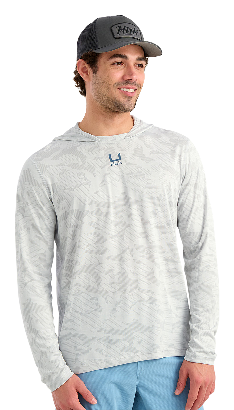 Image of Huk A1A Pro Hoodie - Seagull