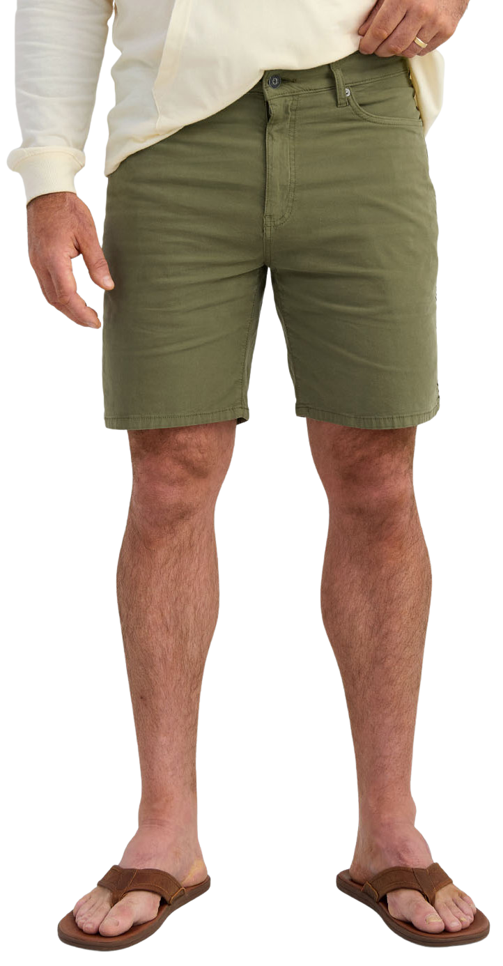Image of Huk Lightweight River Camp Shorts - Moss - 30