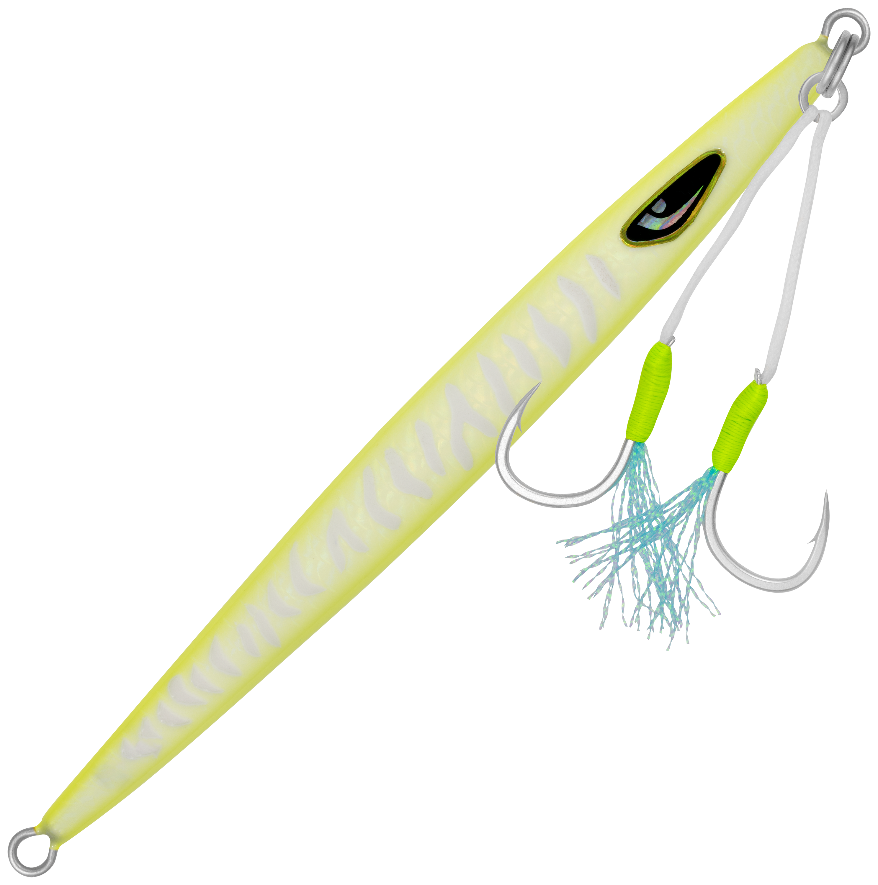Image of Nomad Design Streaker Jig - Chartreuse Glow - 200 g.