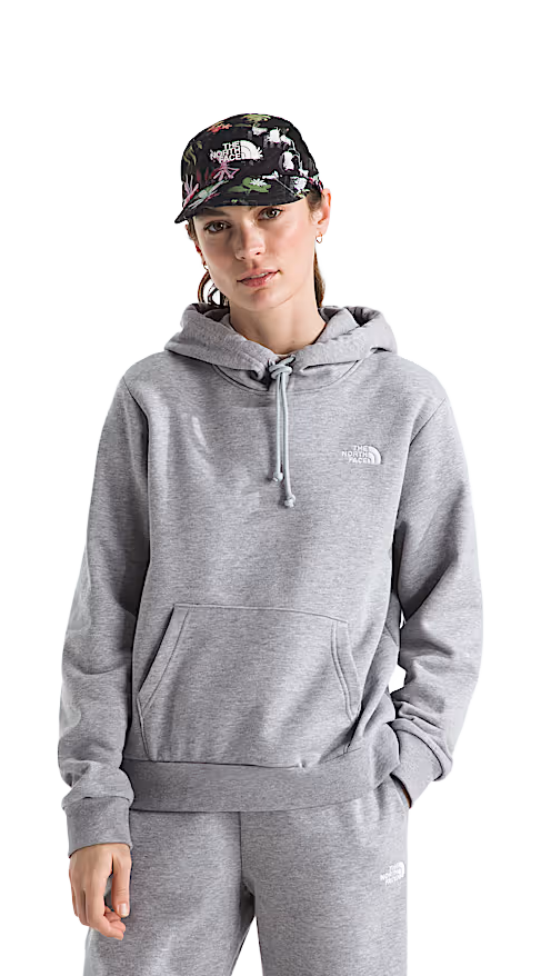 Image of The North Face Evolution Simple Dome Embroidered Hoodie - TNF Pale Grey Heather