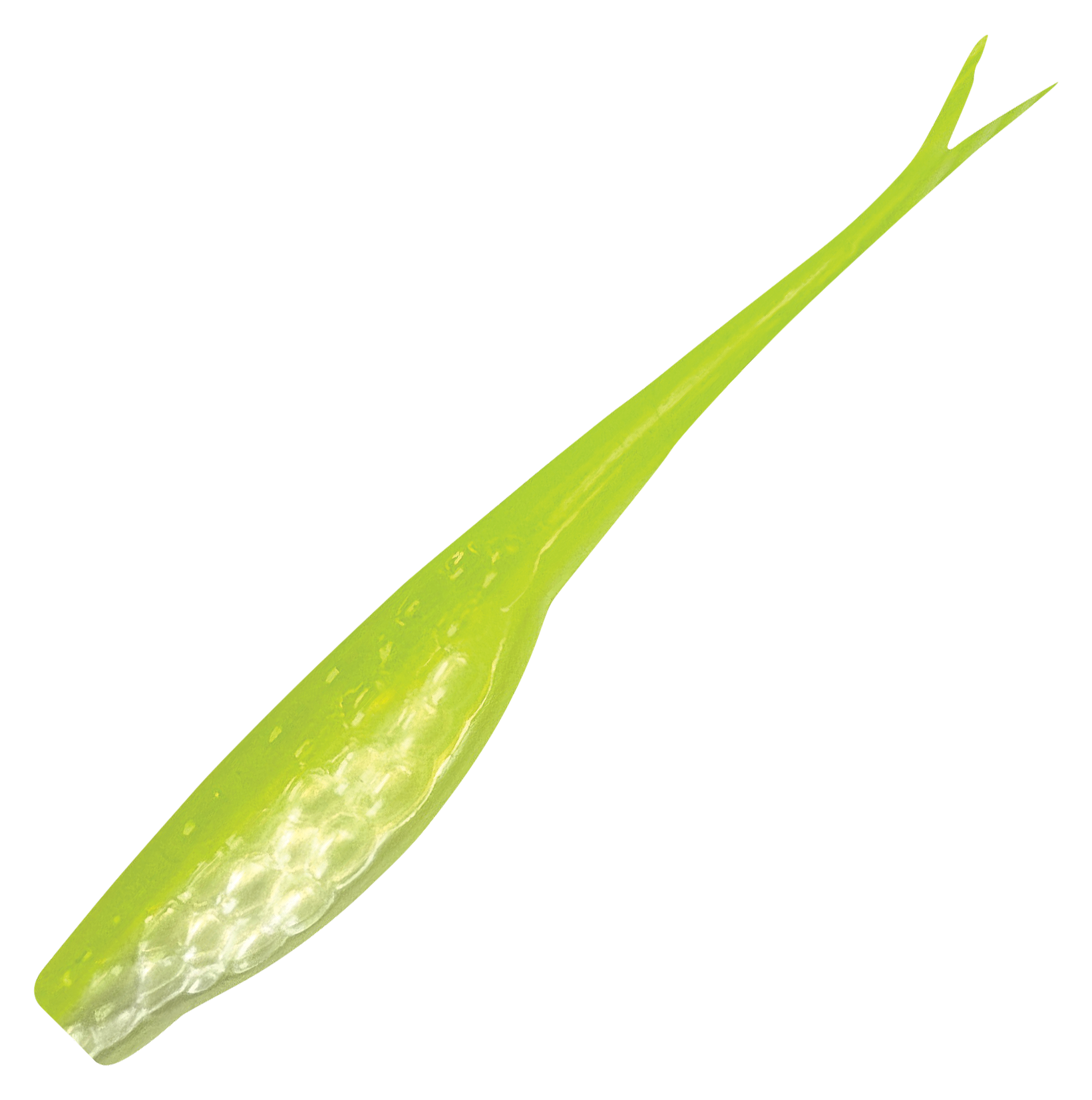 Image of "Kalin's Hammered Live Series Jerk Minnow - White Chartreuse - 3"""