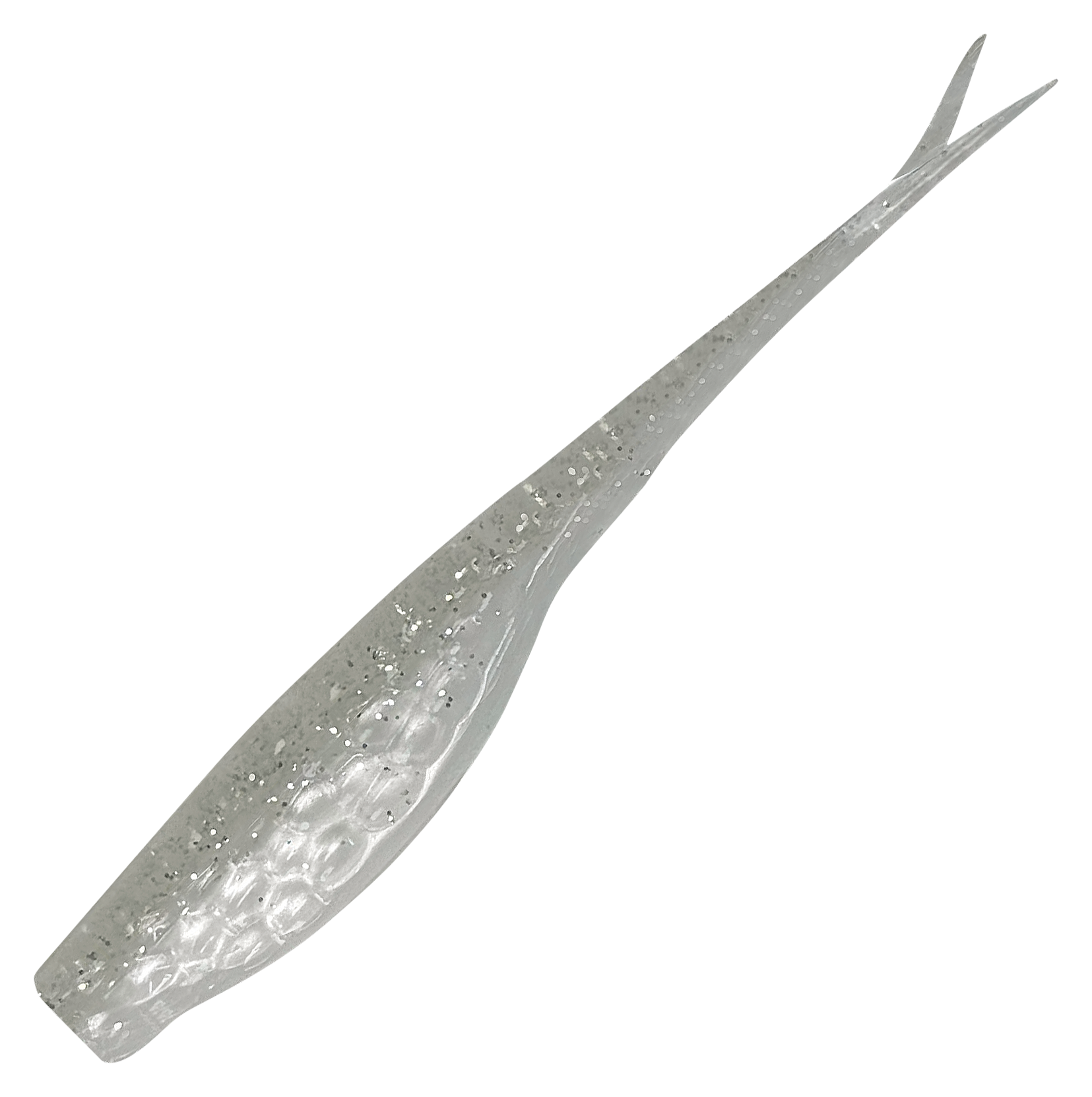 Image of "Kalin's Hammered Live Series Jerk Minnow - Silver Ghost - 5"""