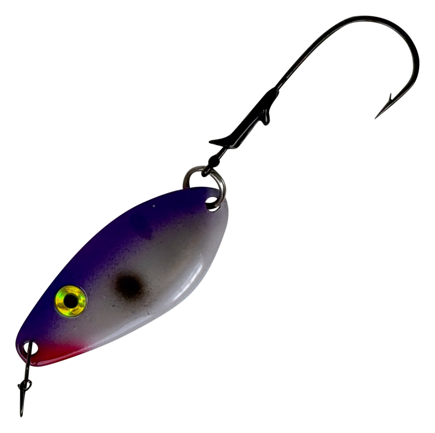 Image of "Kalin's Worm Walker Spoon - Grape Shade - 3-1/4"" - 1/4 oz."