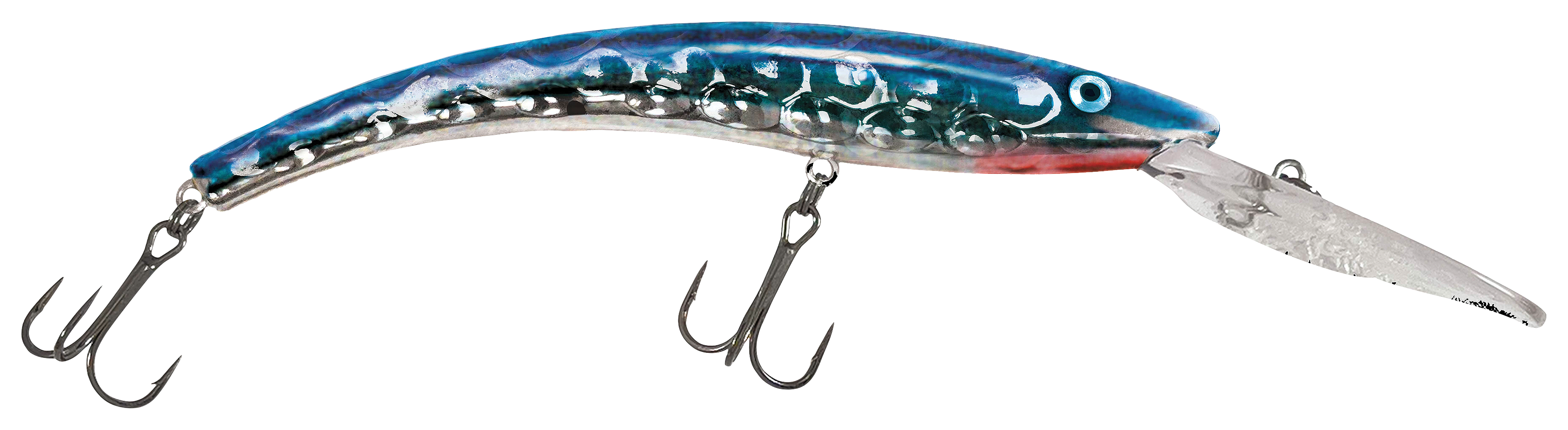 Image of Reef Runner Hammered Deep Diver 800 - Chrome Blue - 6''