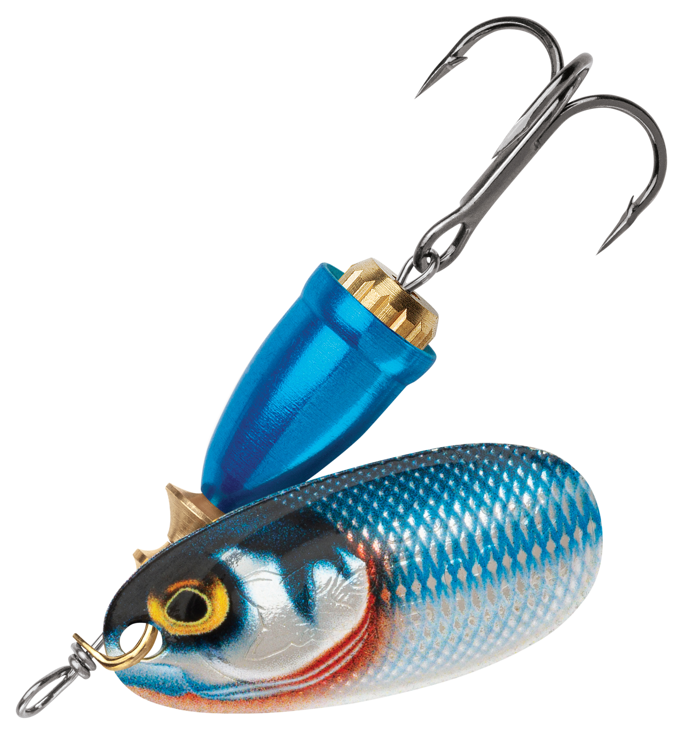 Image of Blue Fox Classic Vibrax Spinner - 3/8 oz. - Blue Steel
