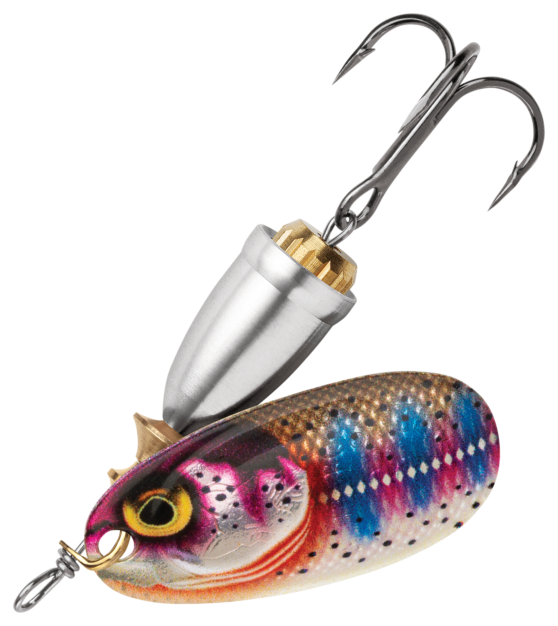 Image of Blue Fox Classic Vibrax Spinner - 3/8 oz. - Rainbow Trout