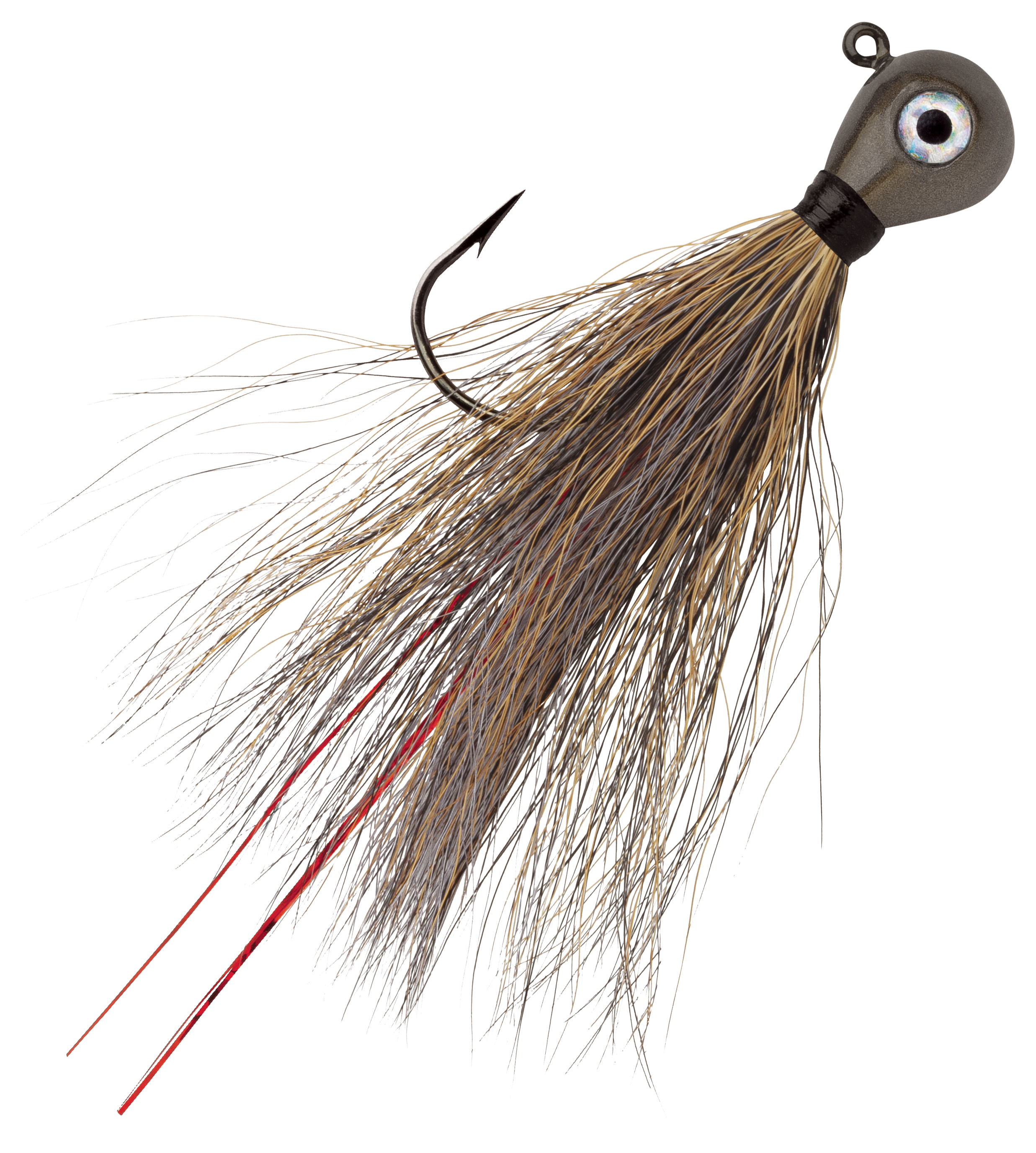 Image of VMC Bucktail Jig - 1/8 oz. - Smoke