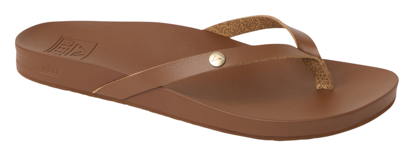 Image of Reef Vista Ivy Thong Sandals for Ladies - Chocolate