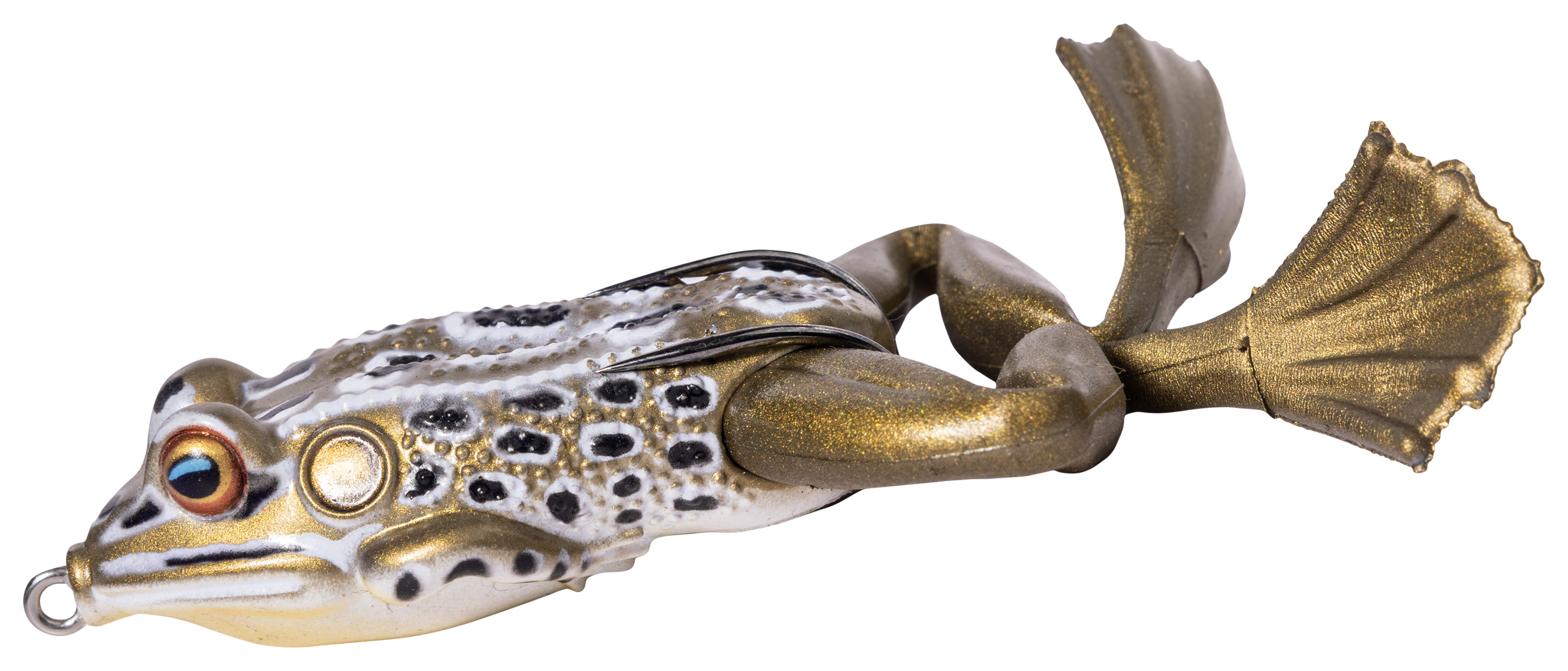 Image of LIVETARGET Hollow Body Freestyle Frog 2.0 - Yellow/Chameleon