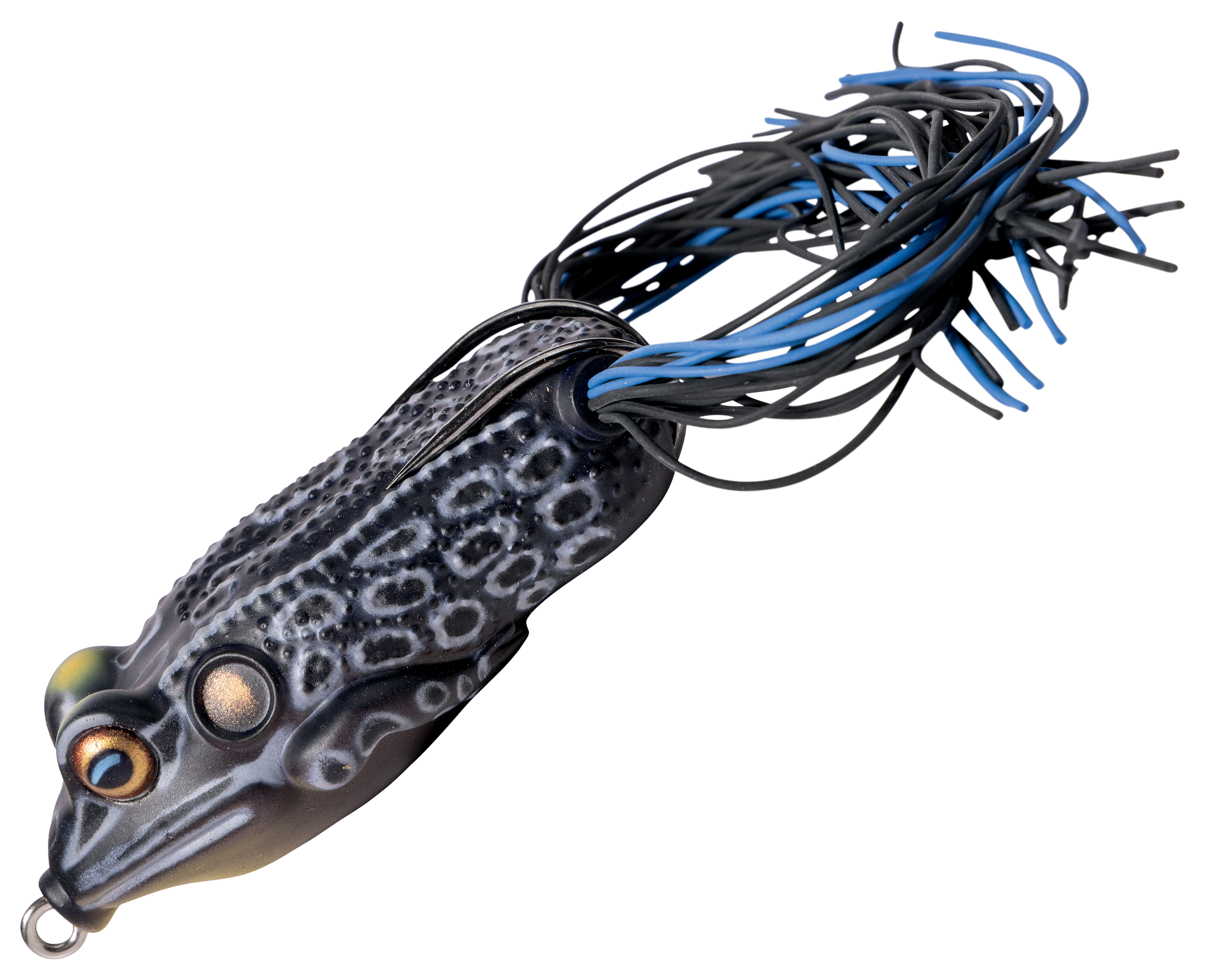 Image of "LIVETARGET Hollow-Body Frog - Black/Black - 2"""