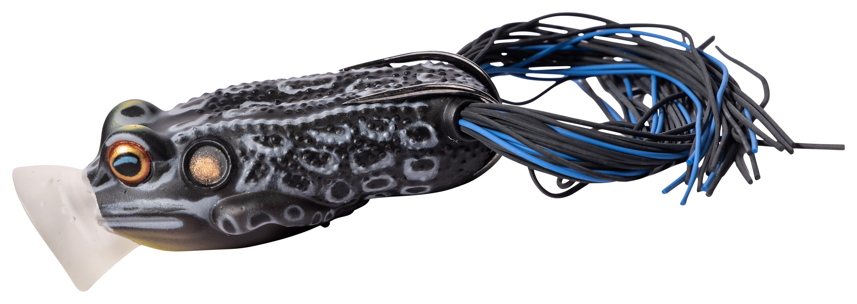 Image of LIVETARGET Hollow-Body Popping Frog - Black/Black