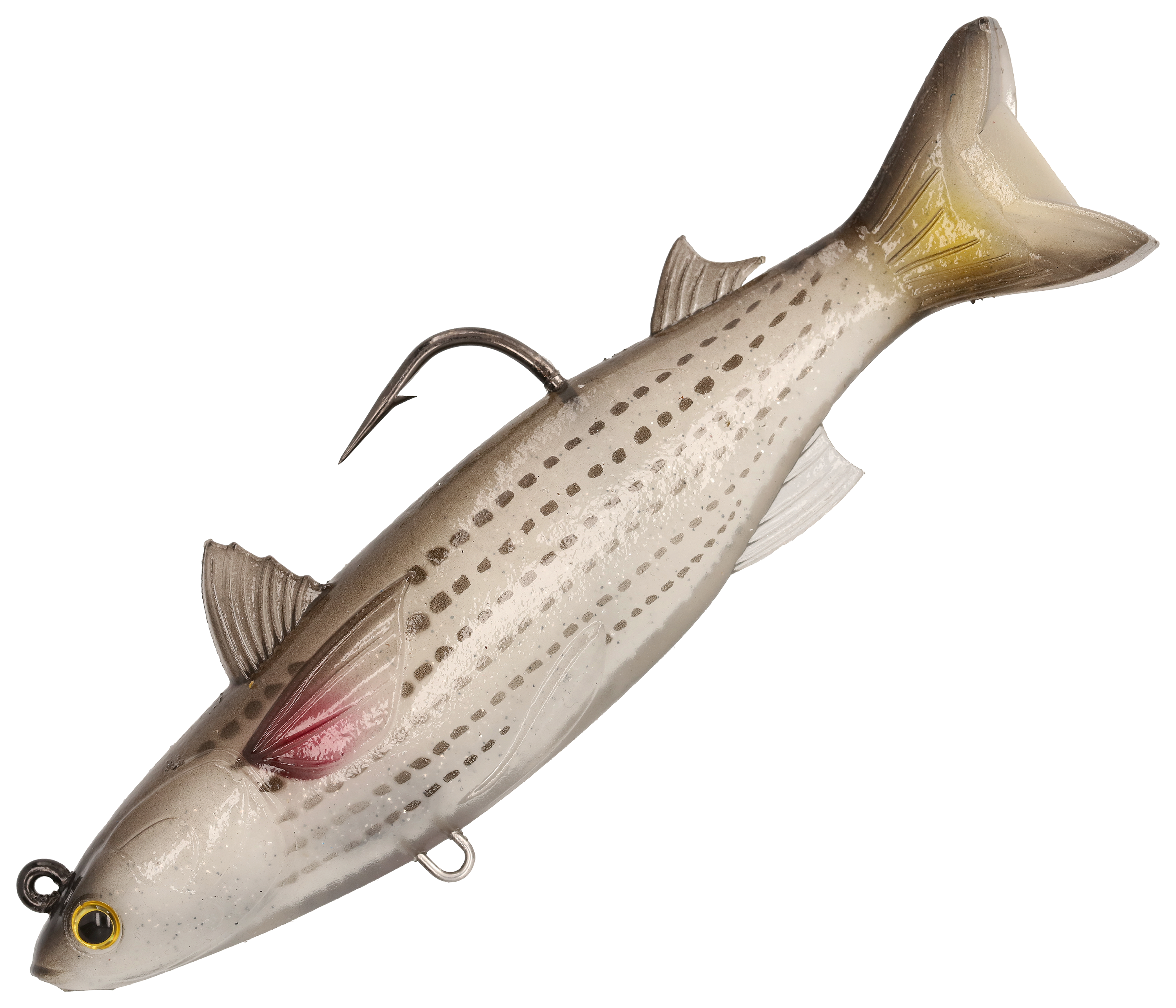 Image of "LIVETARGET ICT Mullet Swimbait - Natural/Black - 6"""