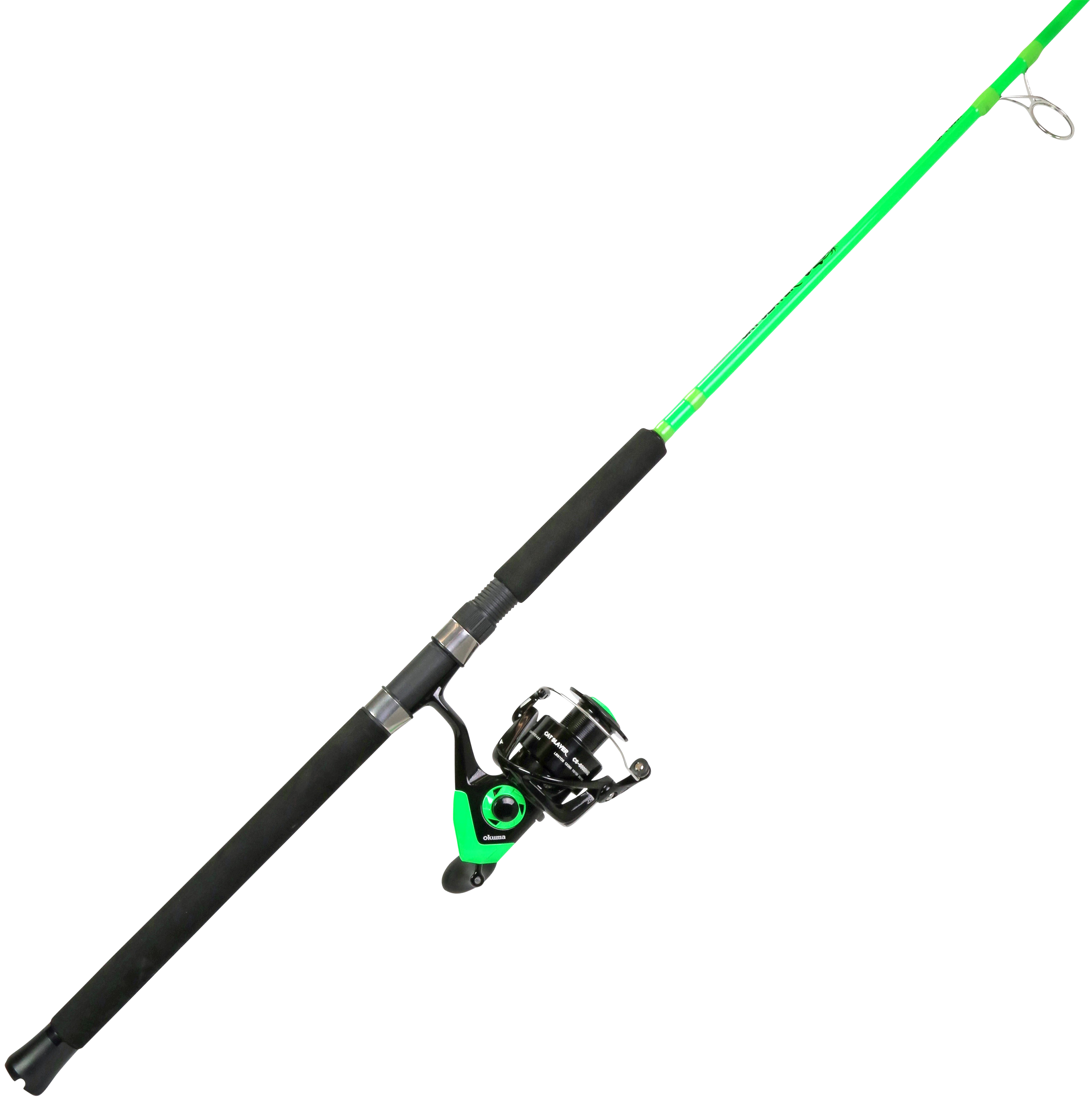 Image of Okuma Cat Slayer Spinning Combo - Neon Green