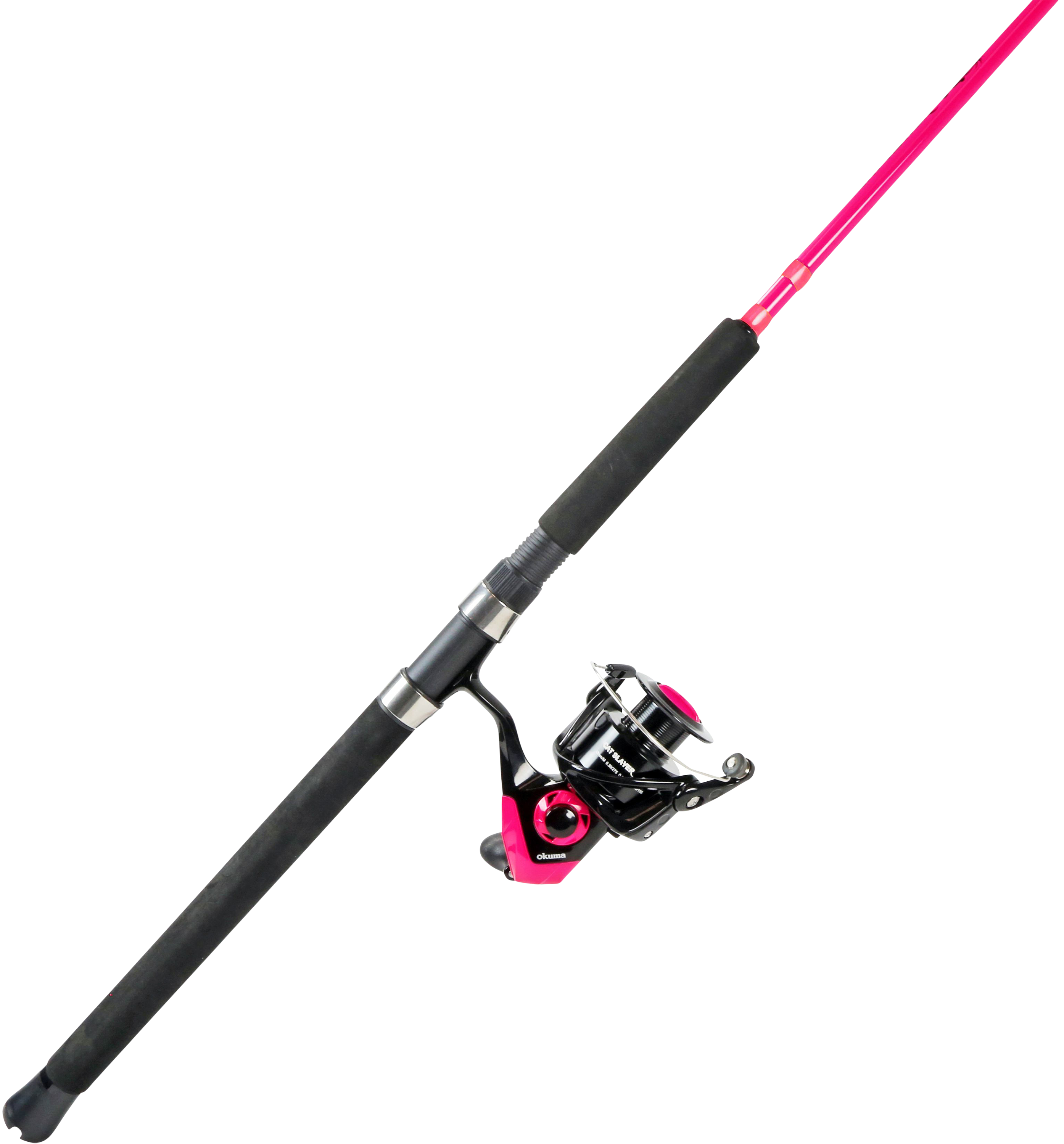 okuma battle cat reel Slayer Custom Baitfeeder Spinning Neon Green The Quick Okuma Battle Spinning Catfish Rod,