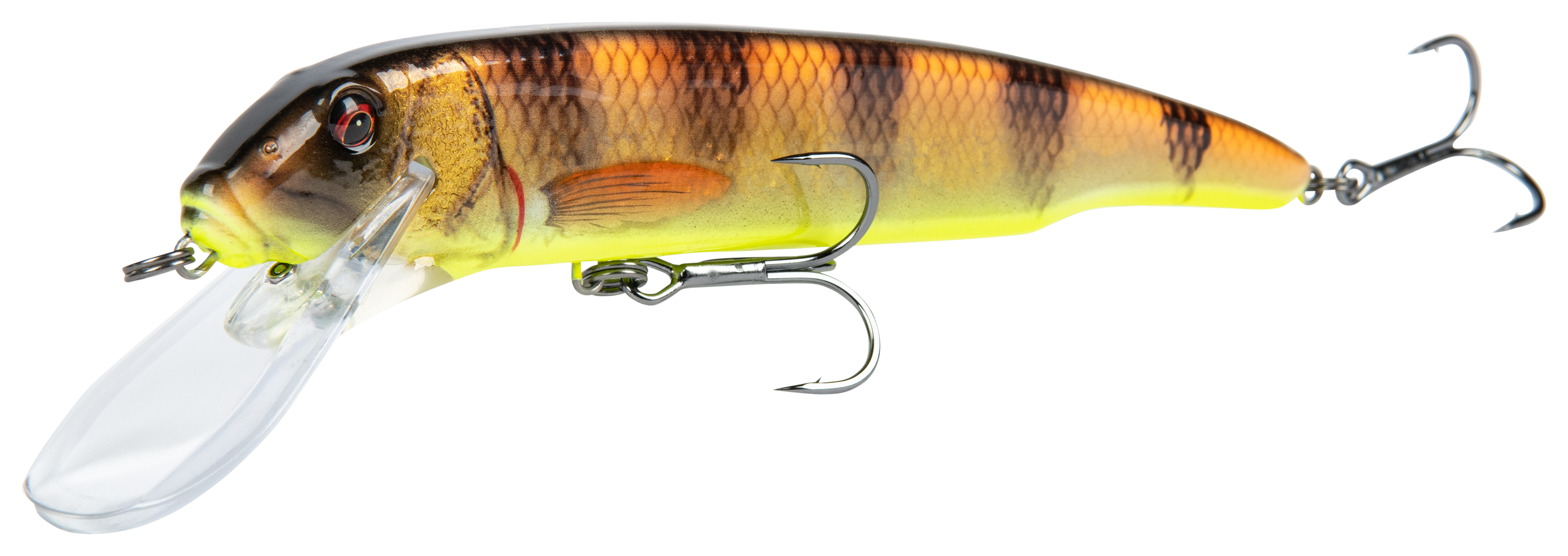 Image of "Savage Gear Sucker Flanker - Orange Tiger Glitter - 9"" - 2 oz."