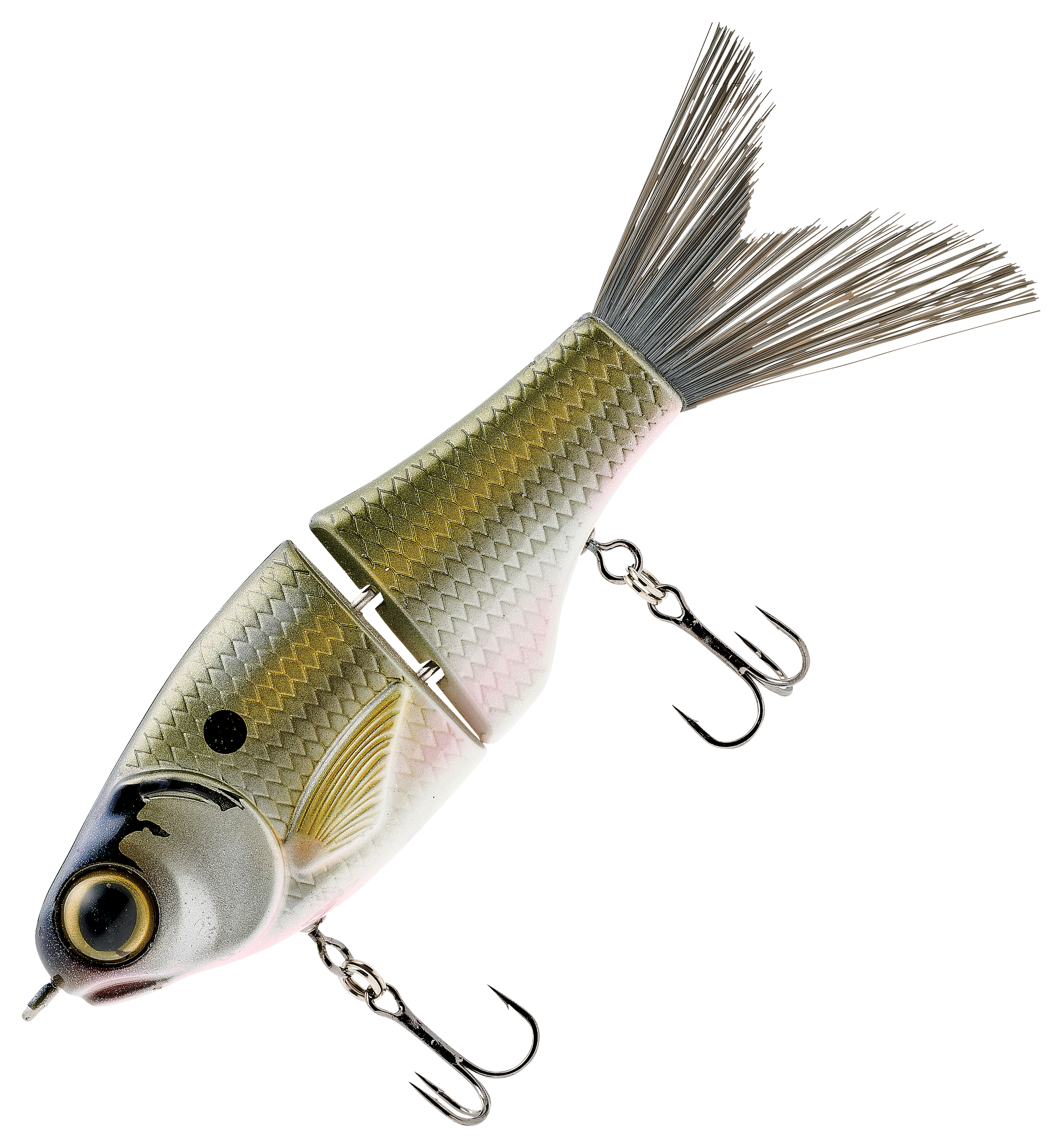 Image of SPRO KGB Lil Guy Swimbait - Platinum Shad
